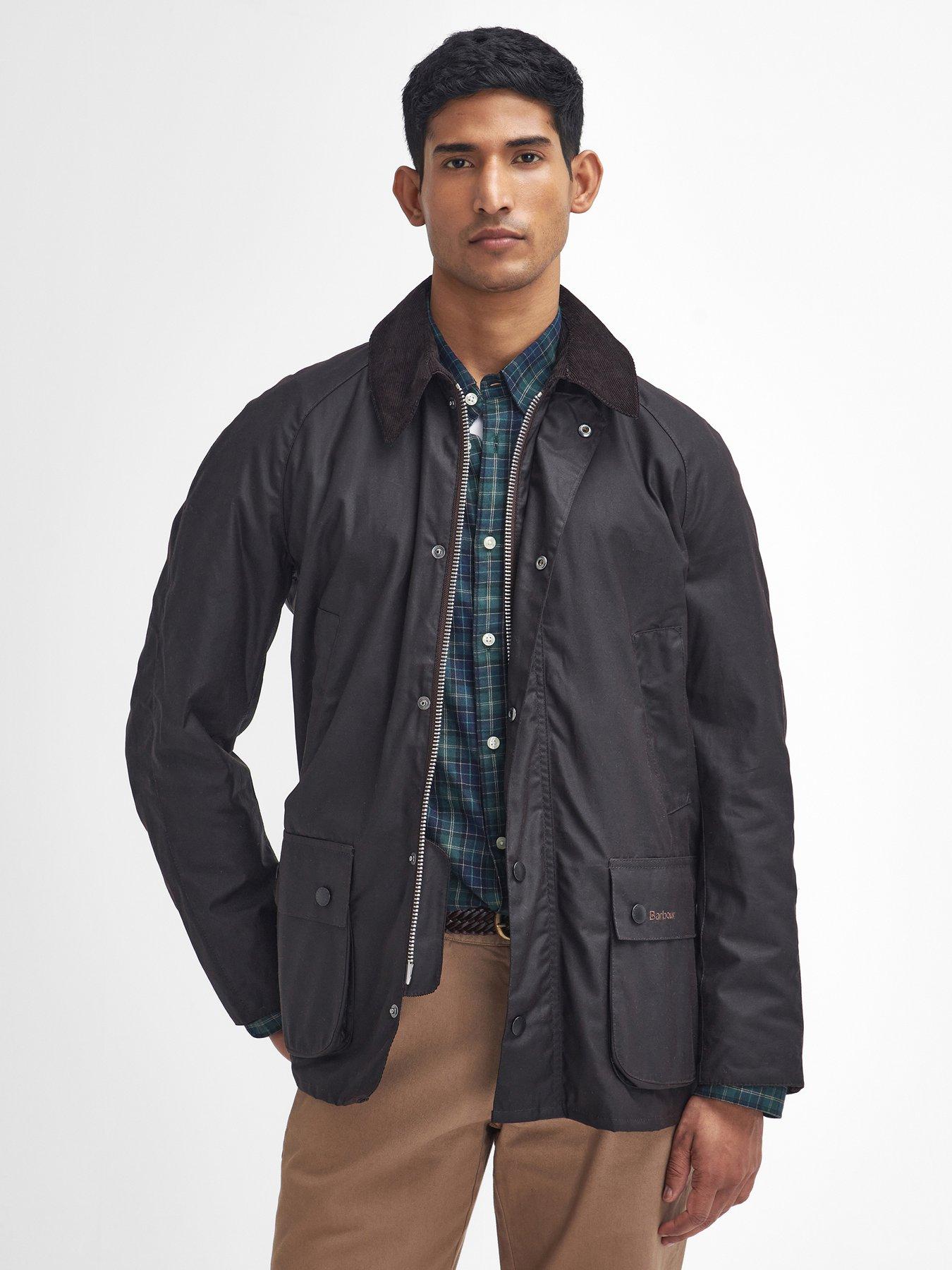 Barbour Ashby Wax Jacket - Rust