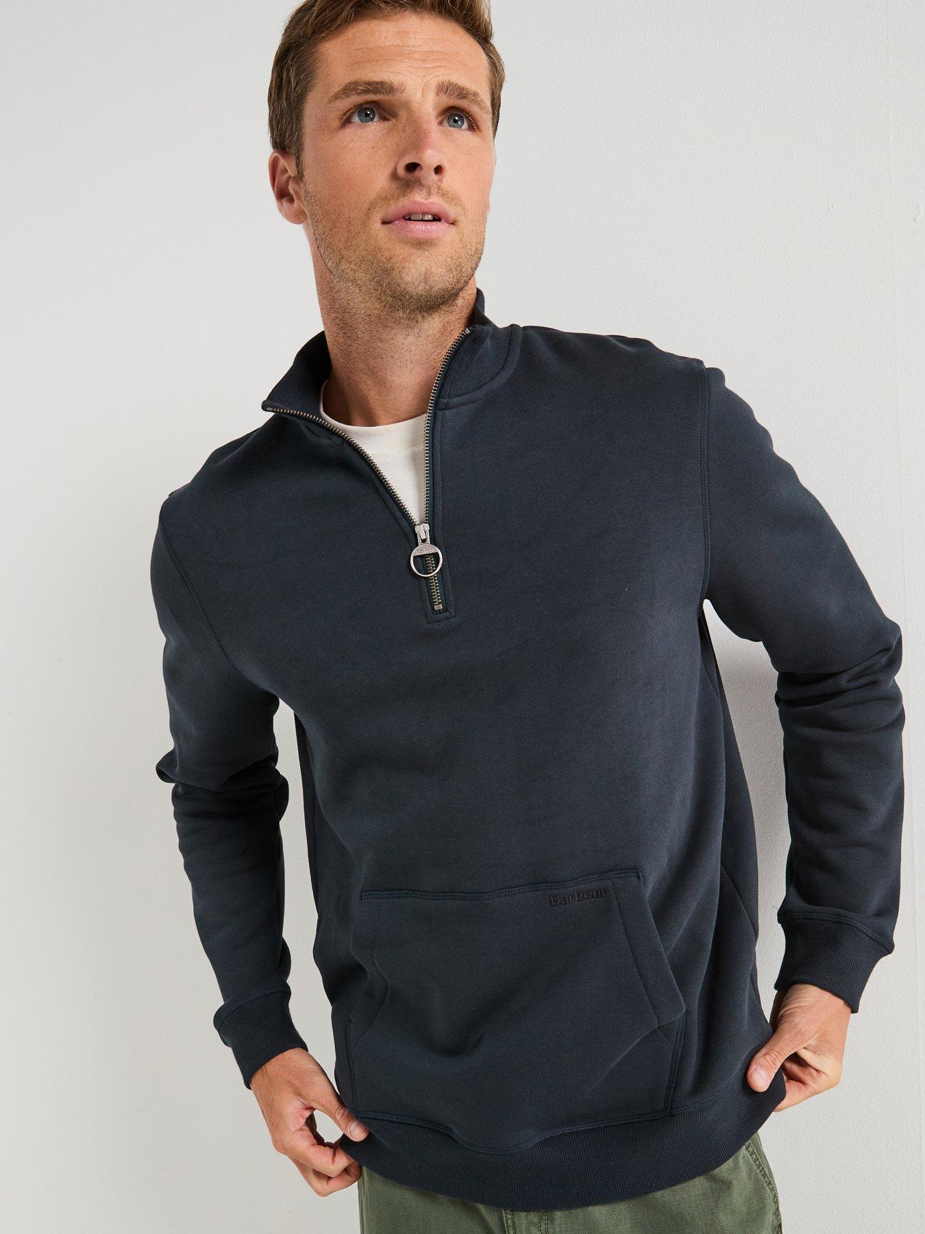 barbour-cragwell-relaxed-fit-half-zip-sweatshirt-navy