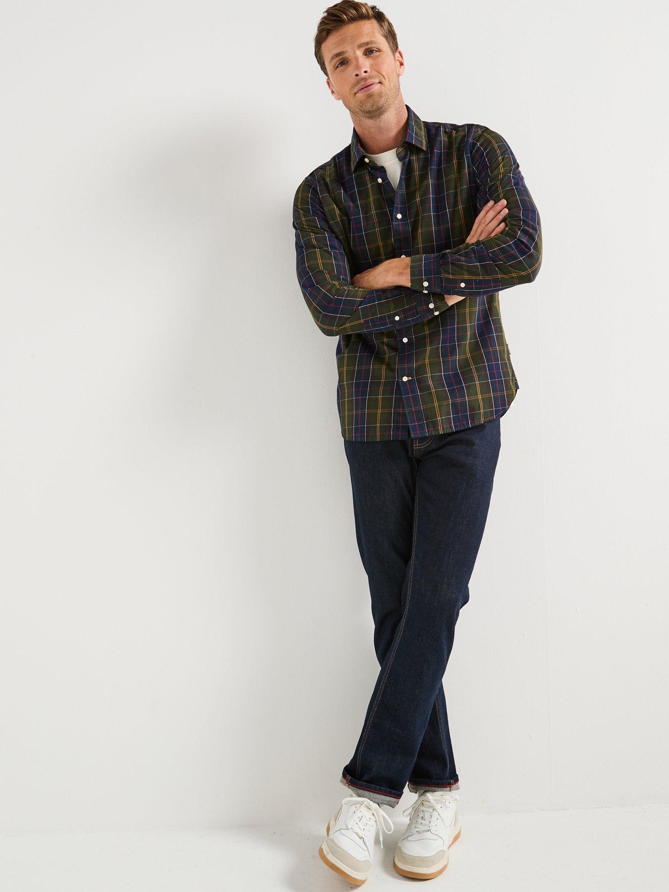 barbour-kenton-checked-tailored-fit-shirt--navydetail