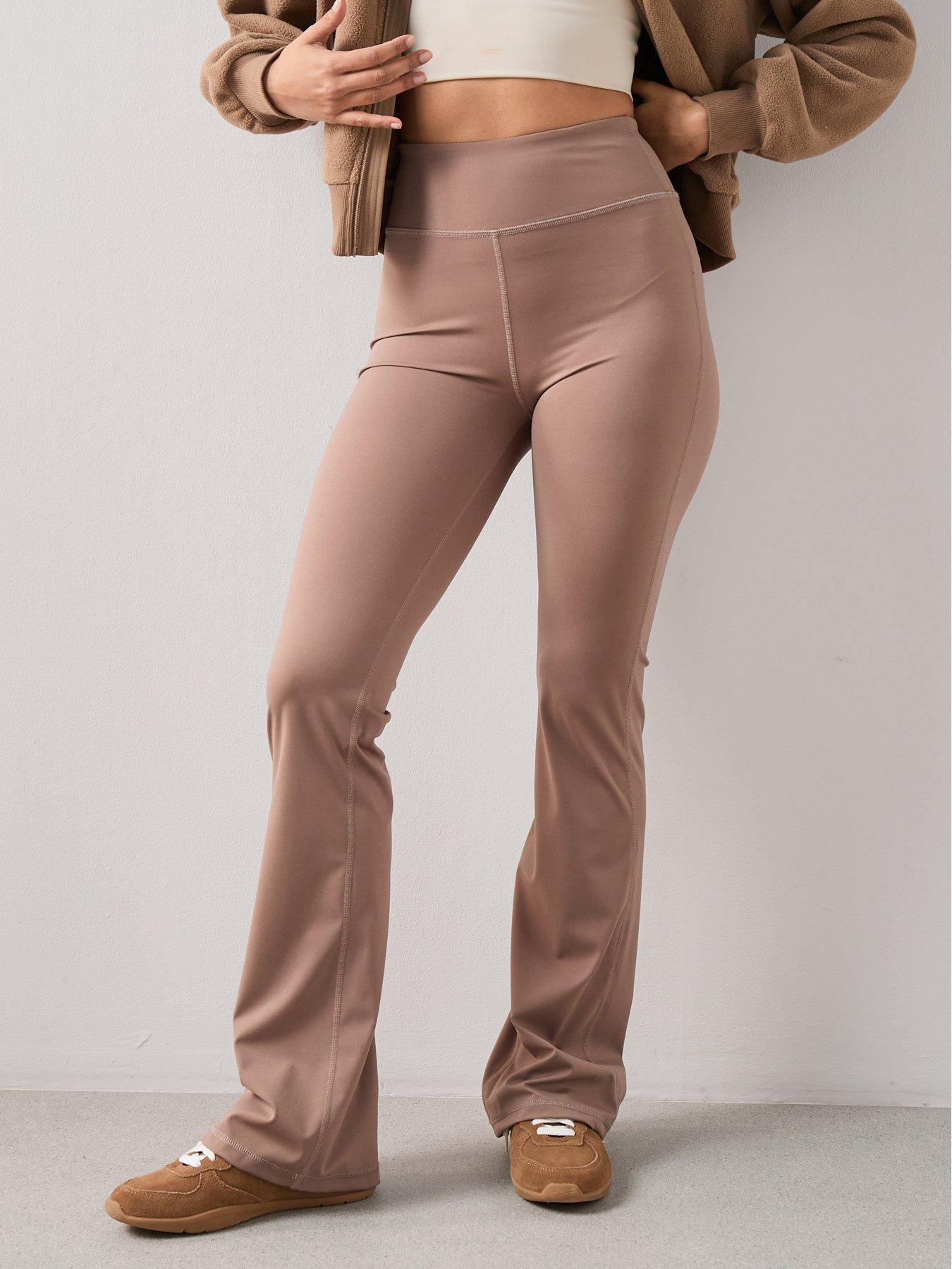 the-very-collection-kickflare-trousers-brown