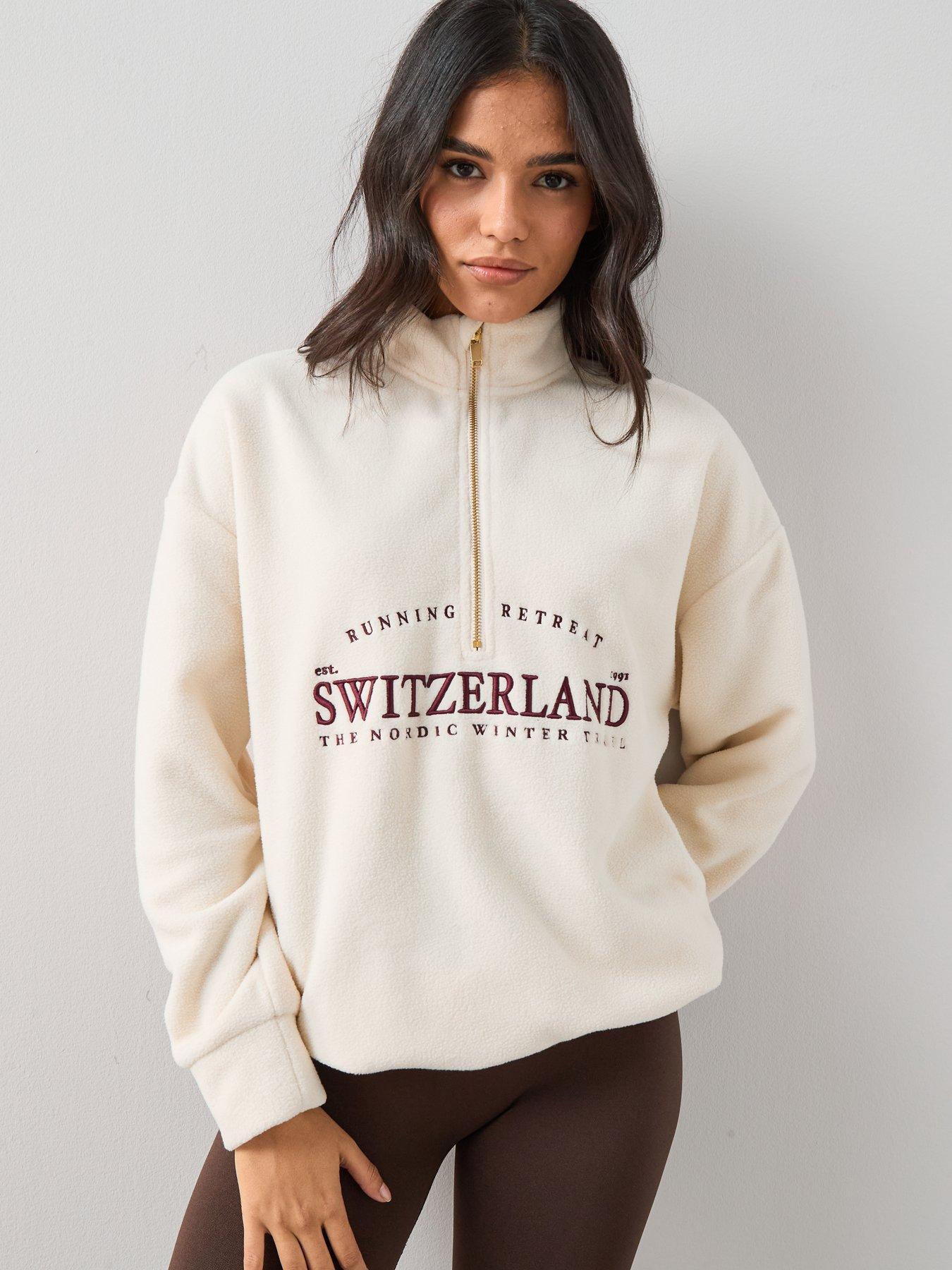 the-very-collection-graphic-zip-up-fleece-creamdetail