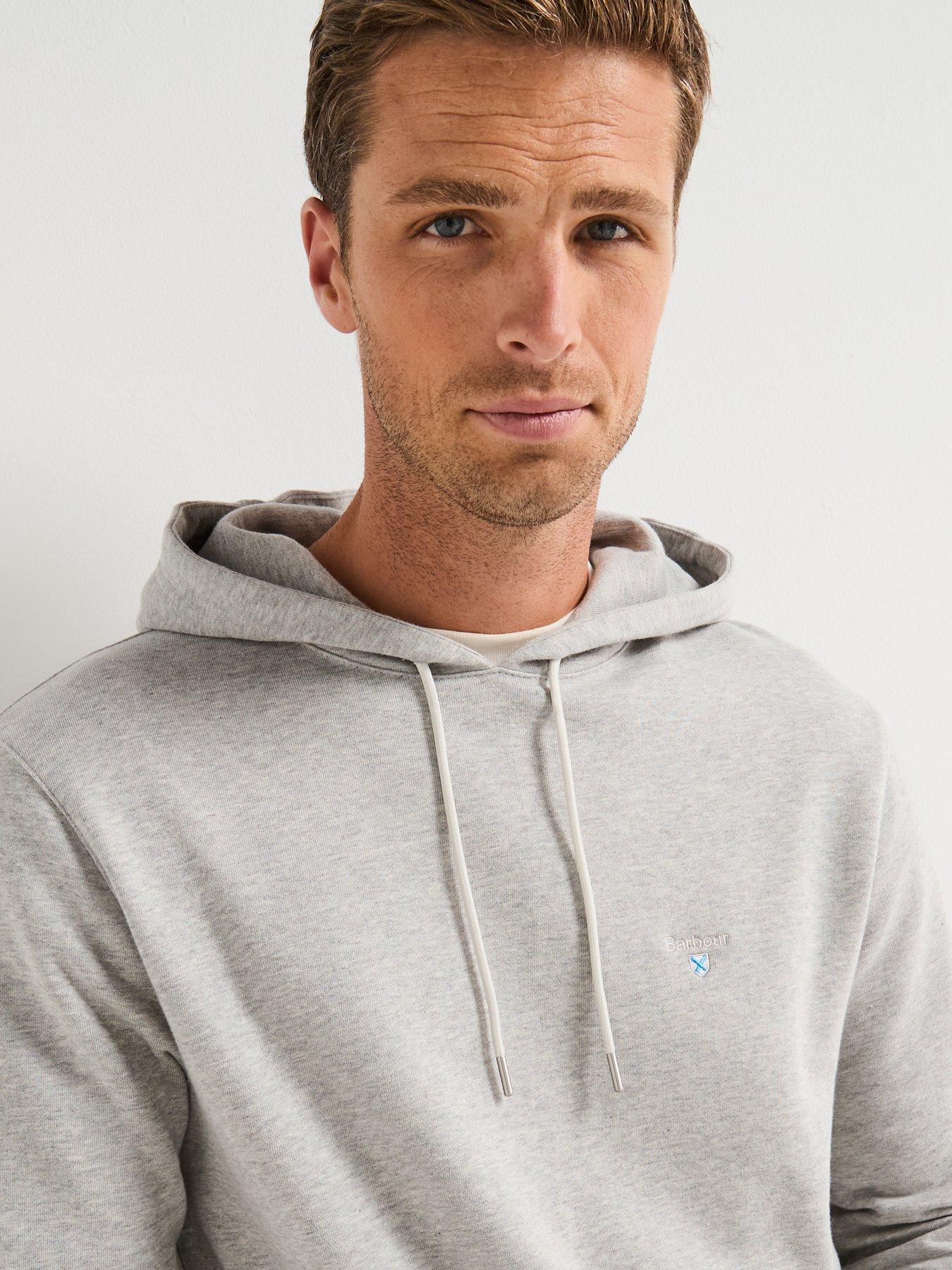 Image 1 of 6 of Barbour Beckhill Over The Head Hoodie&nbsp;- Grey