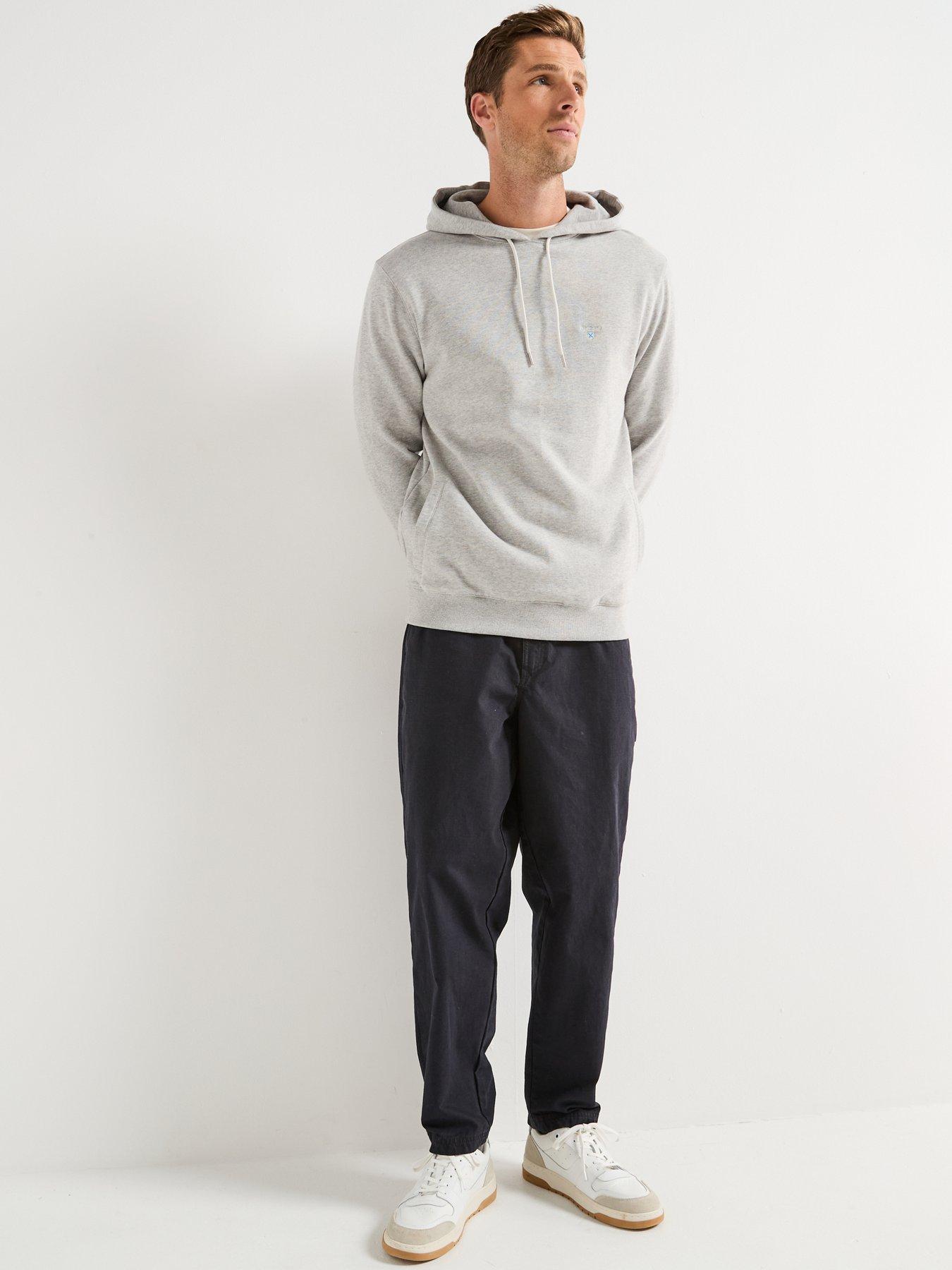 Image 3 of 6 of Barbour Beckhill Over The Head Hoodie&nbsp;- Grey