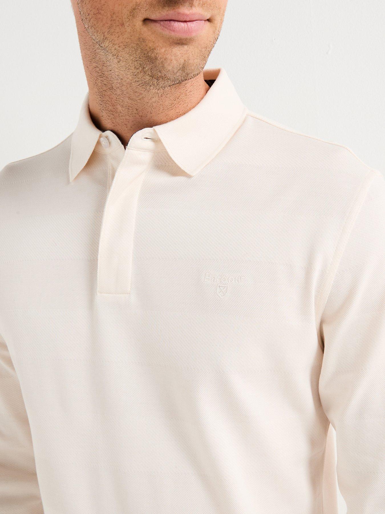 barbour-waketown-long-sleeve-polo-shirt-whiteoutfit