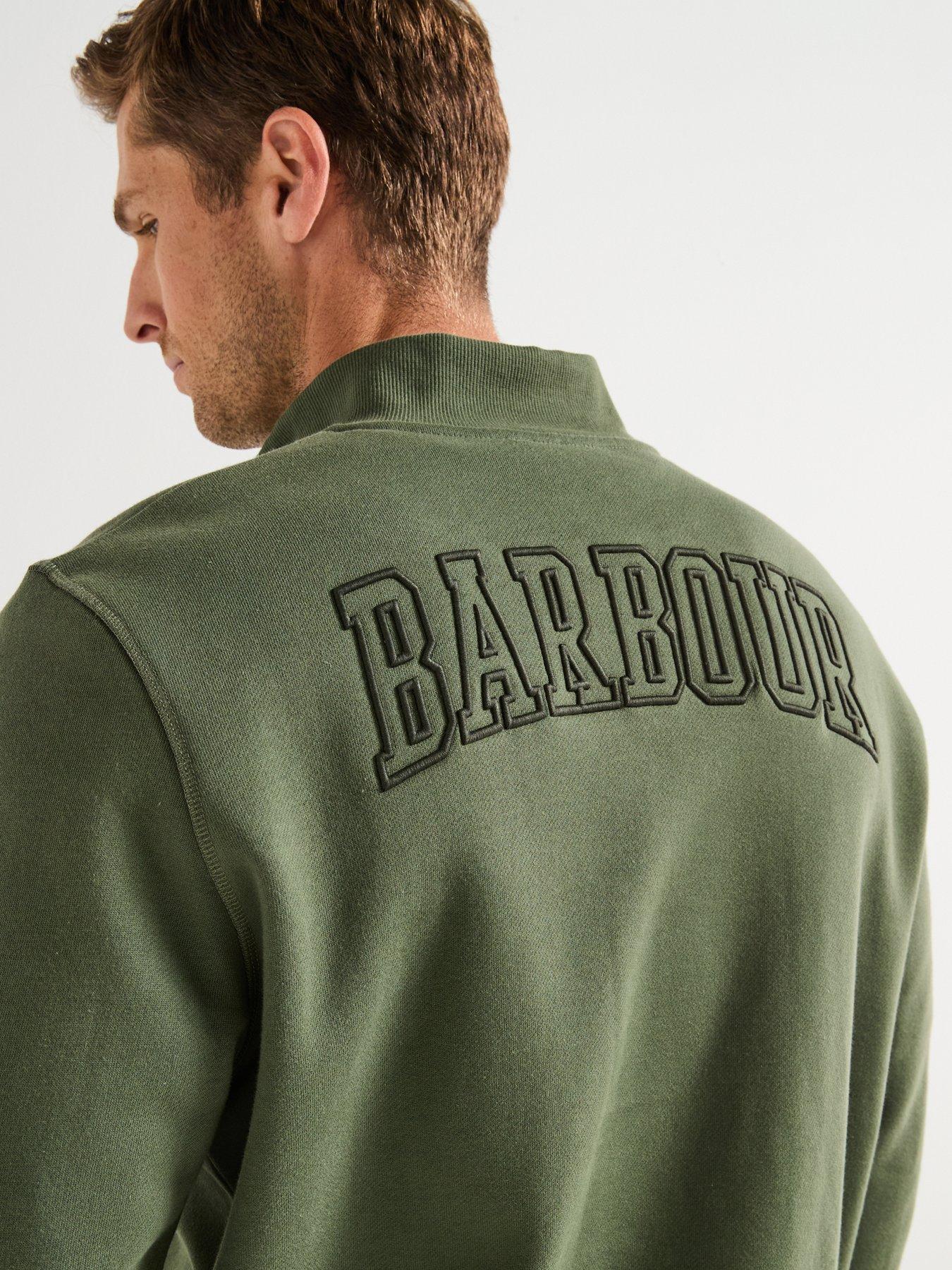 barbour-barbour-cragwell-relaxed-fit-half-zip-sweatshirt-greenstillFront