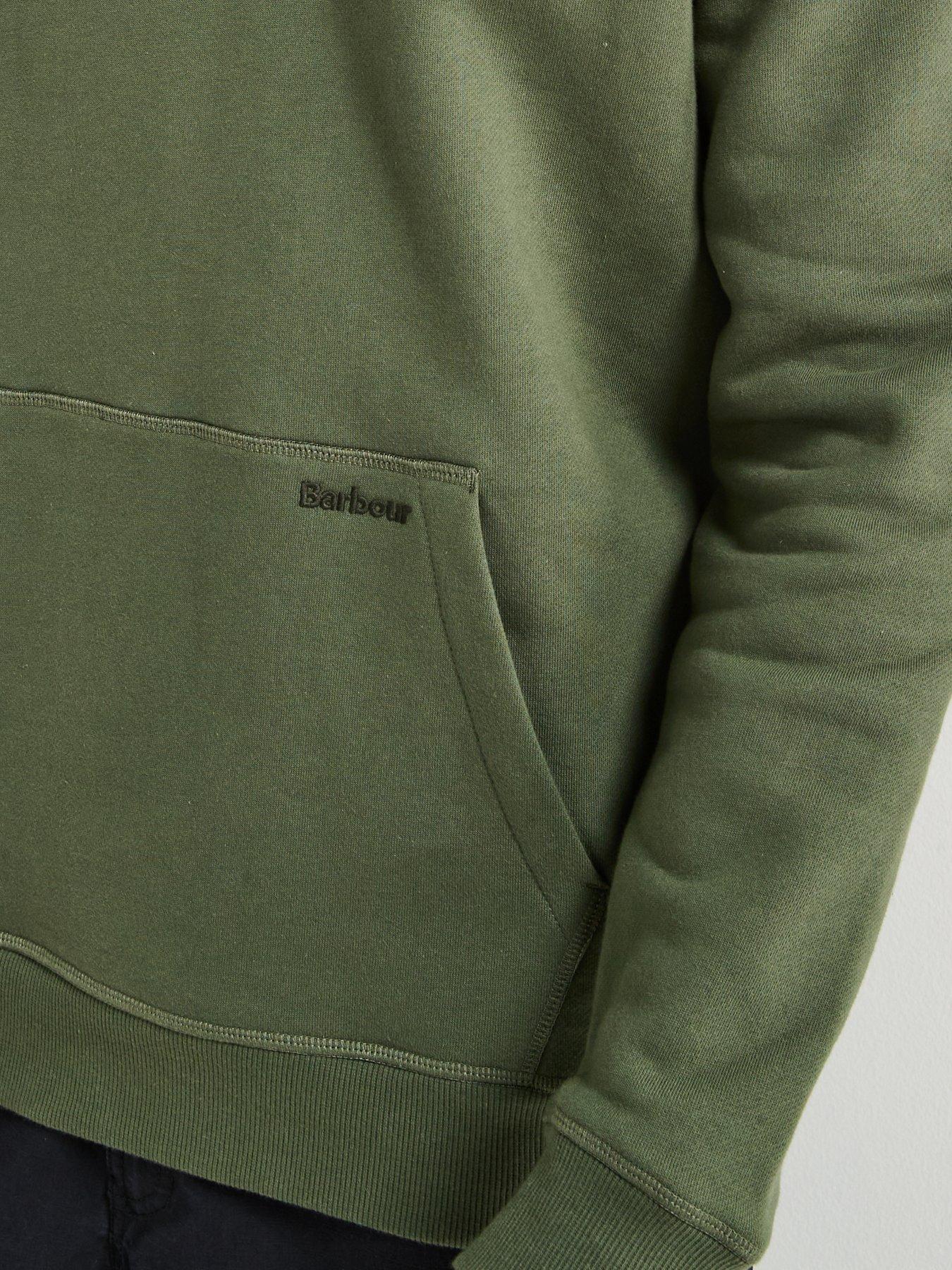 barbour-barbour-cragwell-relaxed-fit-half-zip-sweatshirt-greenoutfit