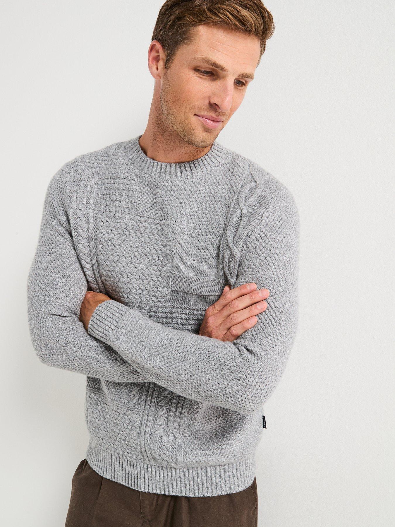 barbour-casey-cable-crew-knitted-jumper-greyoutfit
