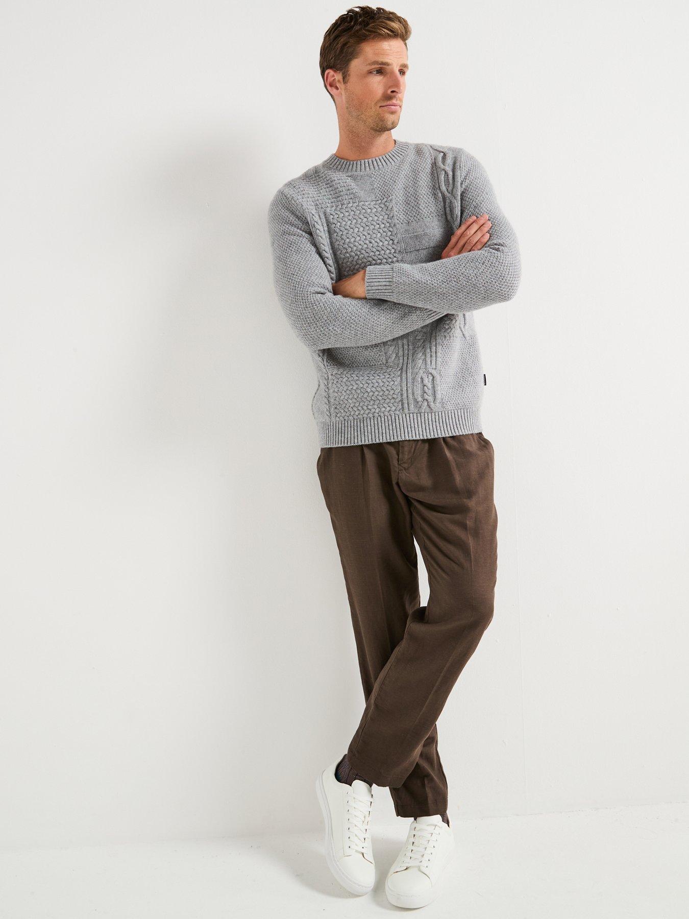 barbour-casey-cable-crew-knitted-jumper-greydetail