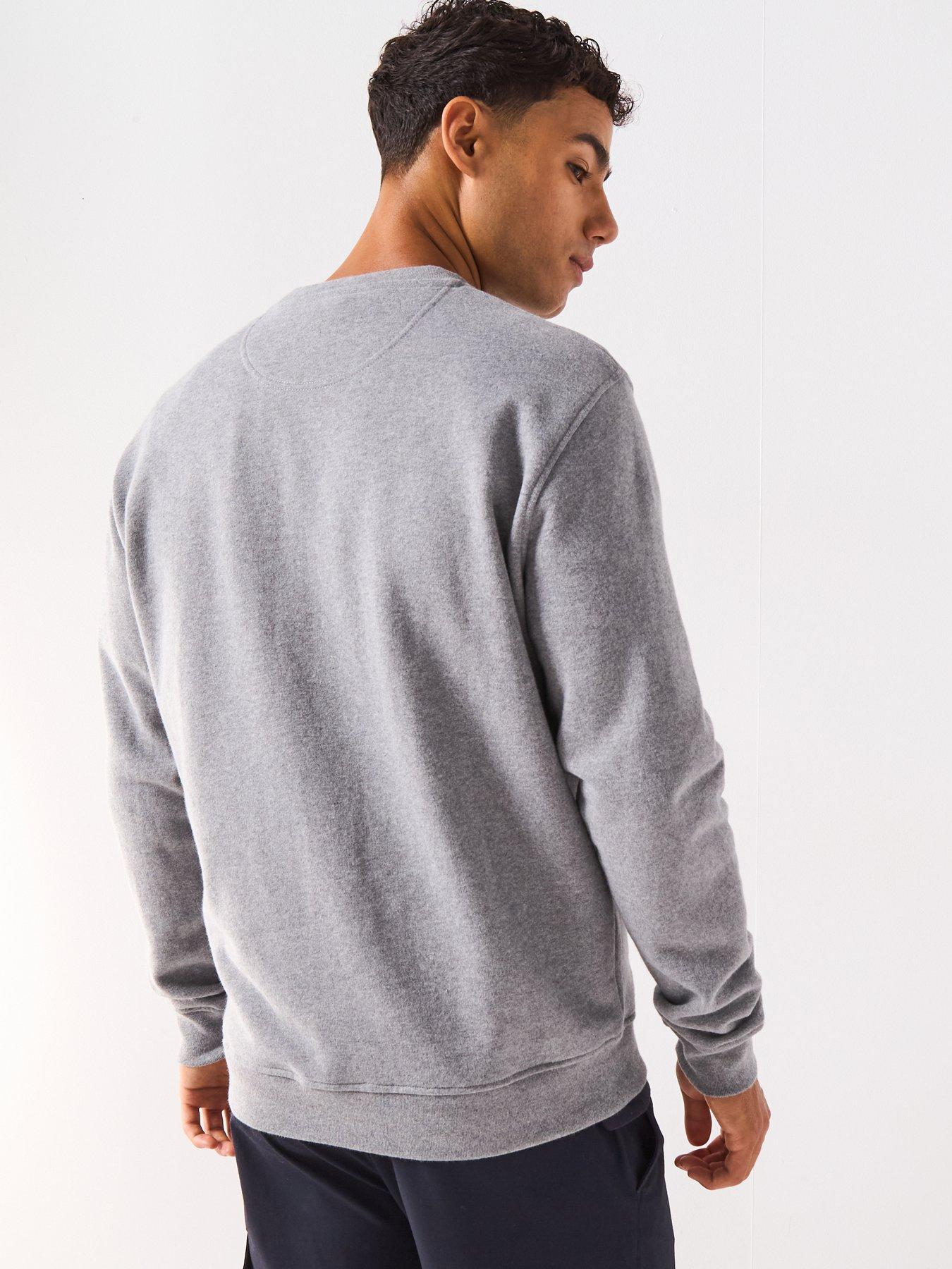 Image 2 of 6 of Barbour International Steve McQueen Crew Sweat Top- Grey