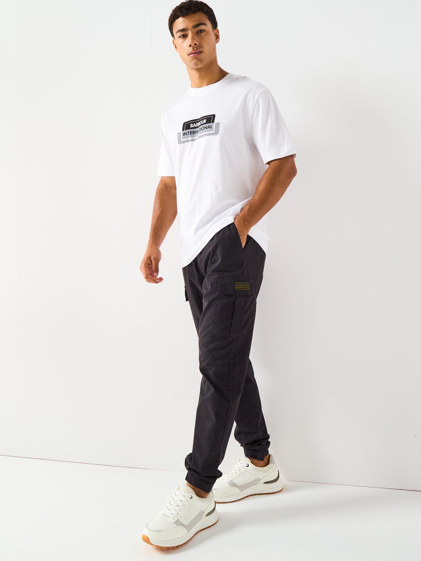 Image 4 of 6 of Barbour International Optic T-Shirt- White
