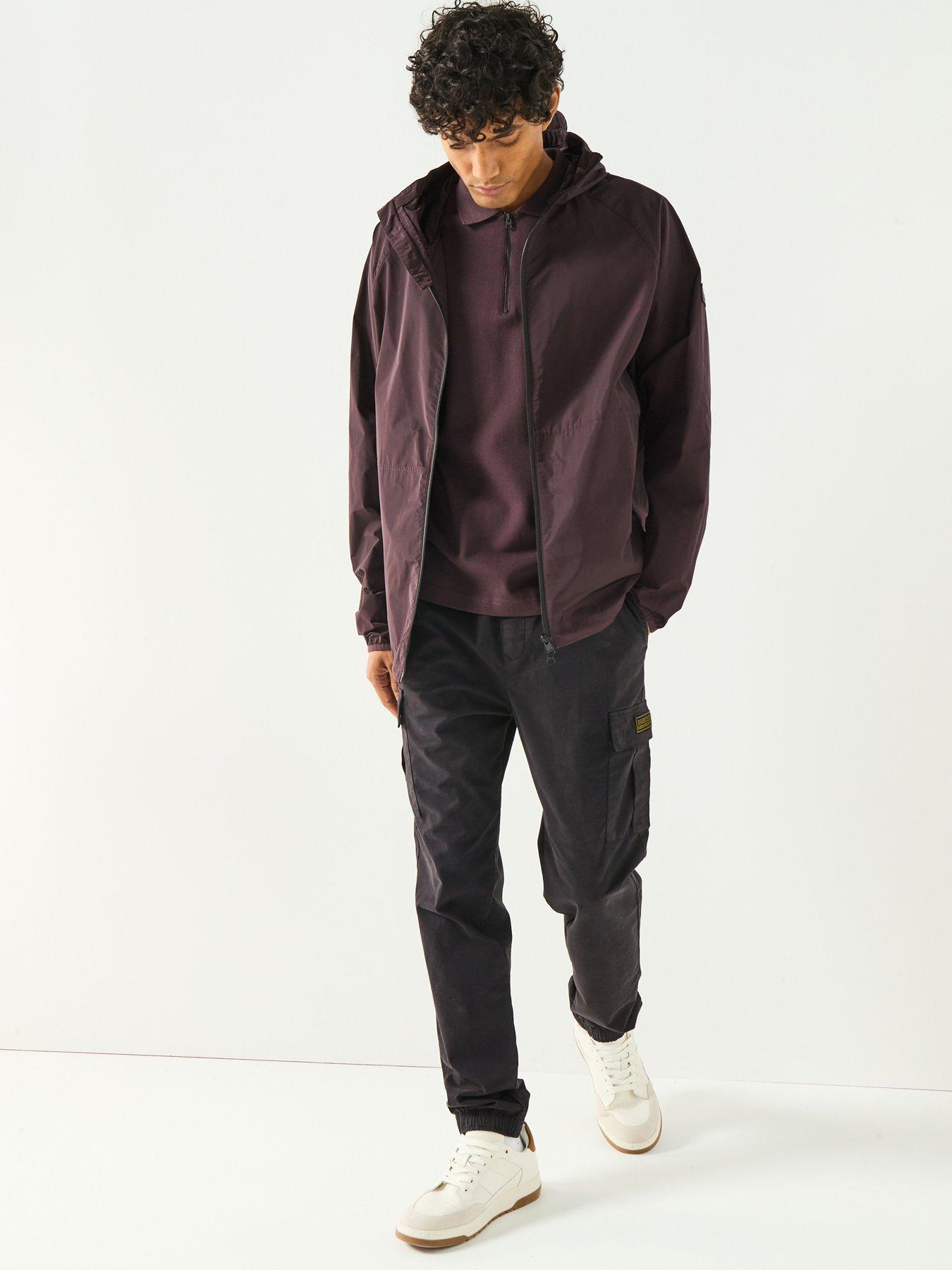 barbour-international-peckett-hooded-showerproof-jacket--dark-red