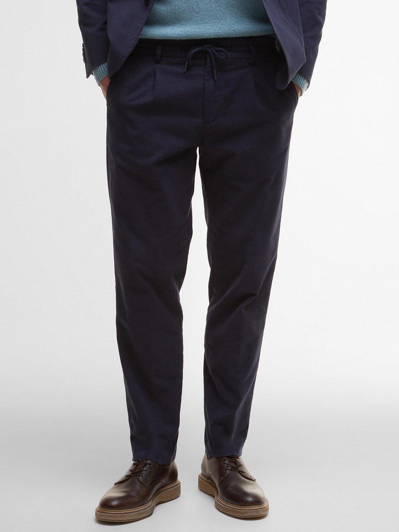 barbour-jennings-moleskin-trousers--navyfront