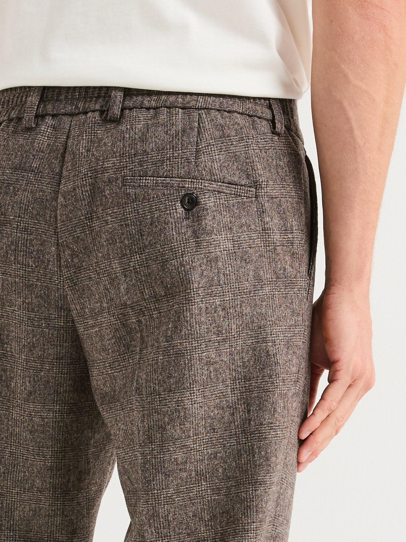 barbour-kensington-check-trousers-brownoutfit