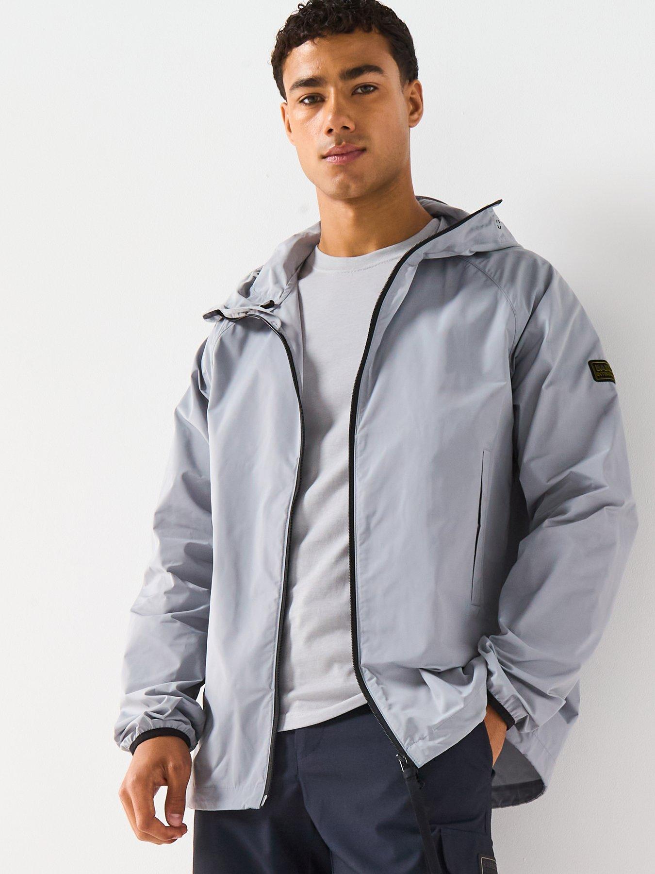 Image 1 of 6 of Barbour International Porter Showerproof Jacket- Grey