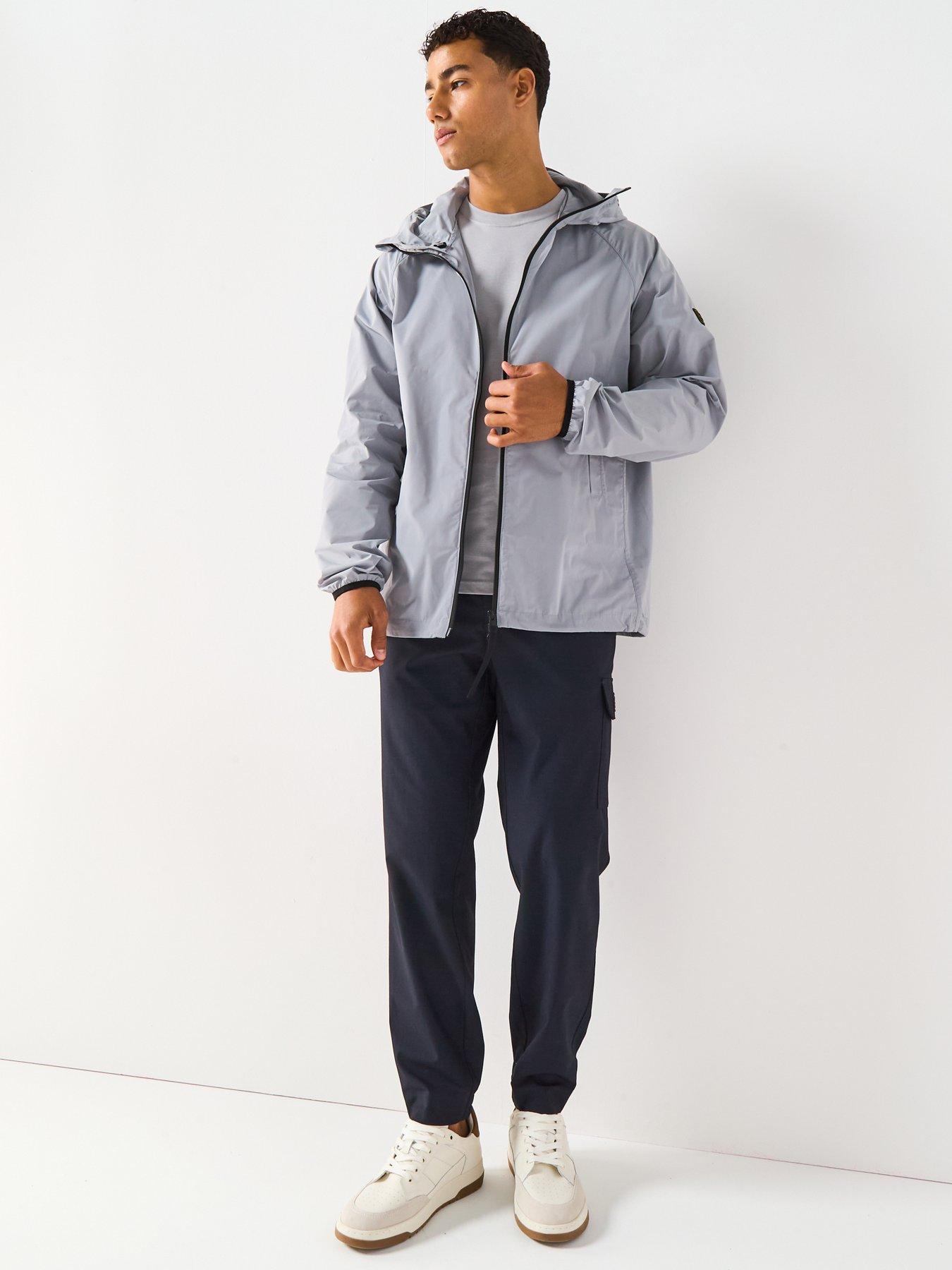 Image 4 of 6 of Barbour International Porter Showerproof Jacket- Grey