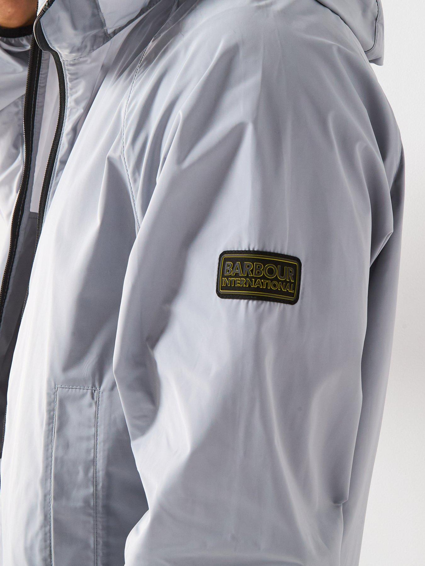 Image 6 of 6 of Barbour International Porter Showerproof Jacket- Grey