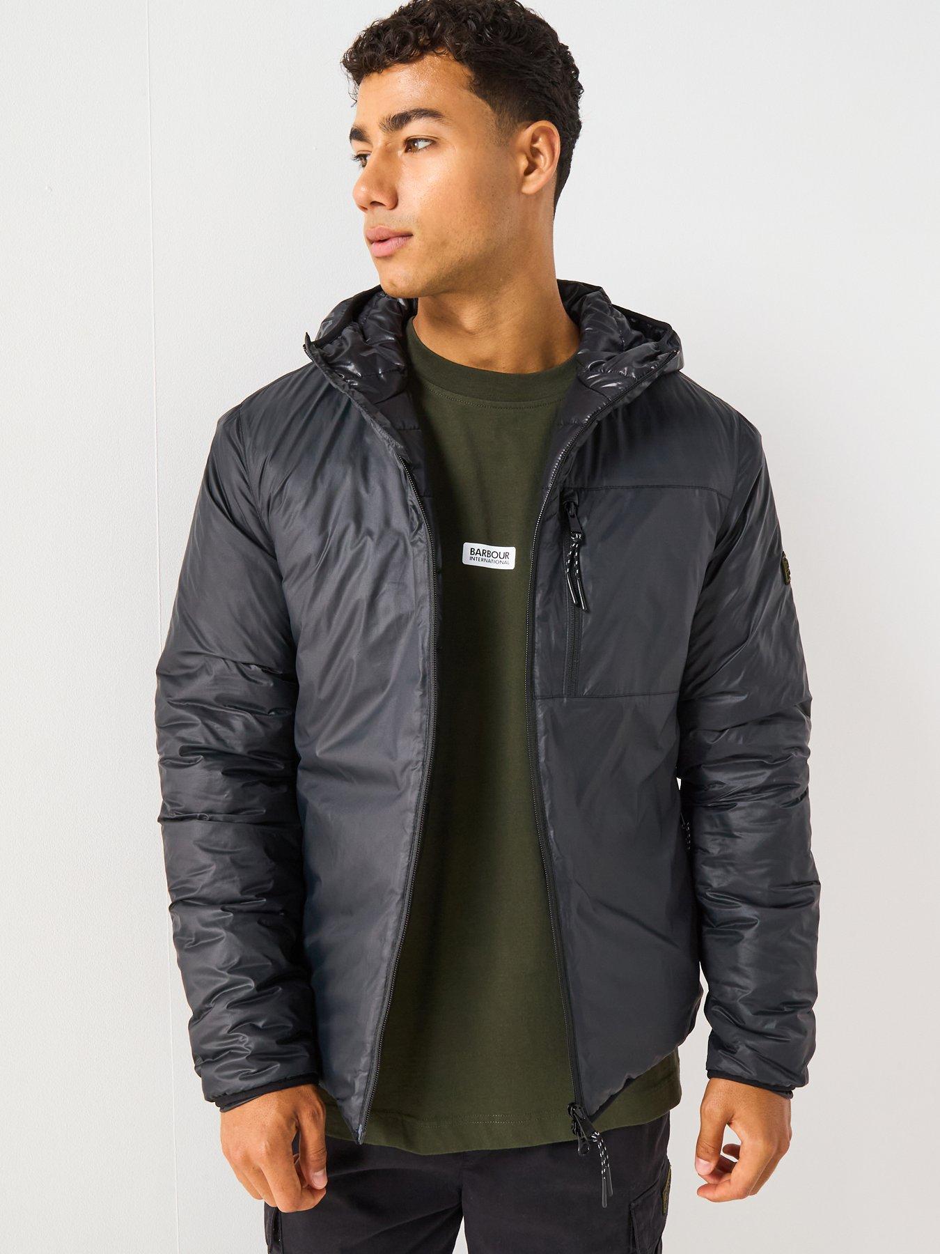 Image 1 of 6 of Barbour International Lumley Inner Quilted Jacket- Black