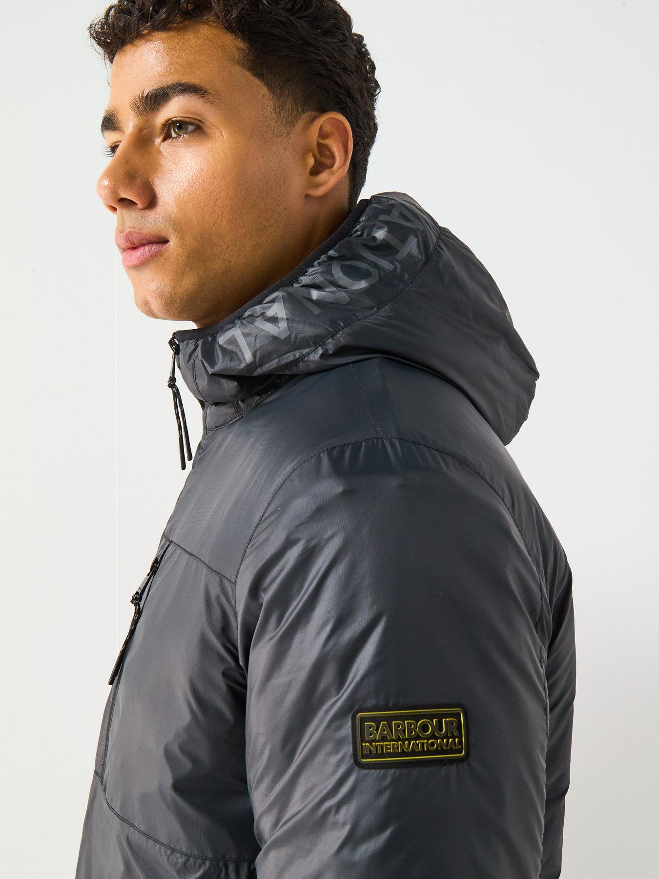 Image 6 of 6 of Barbour International Lumley Inner Quilted Jacket- Black