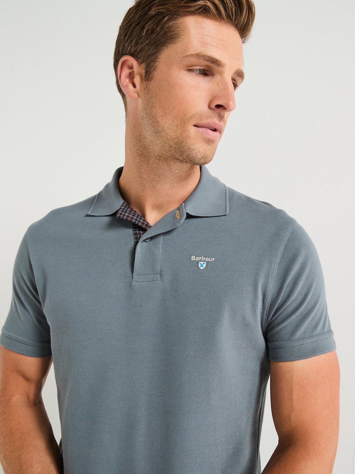 barbour-tartan-pique-short-sleeve-polo-shirt-bluedetail
