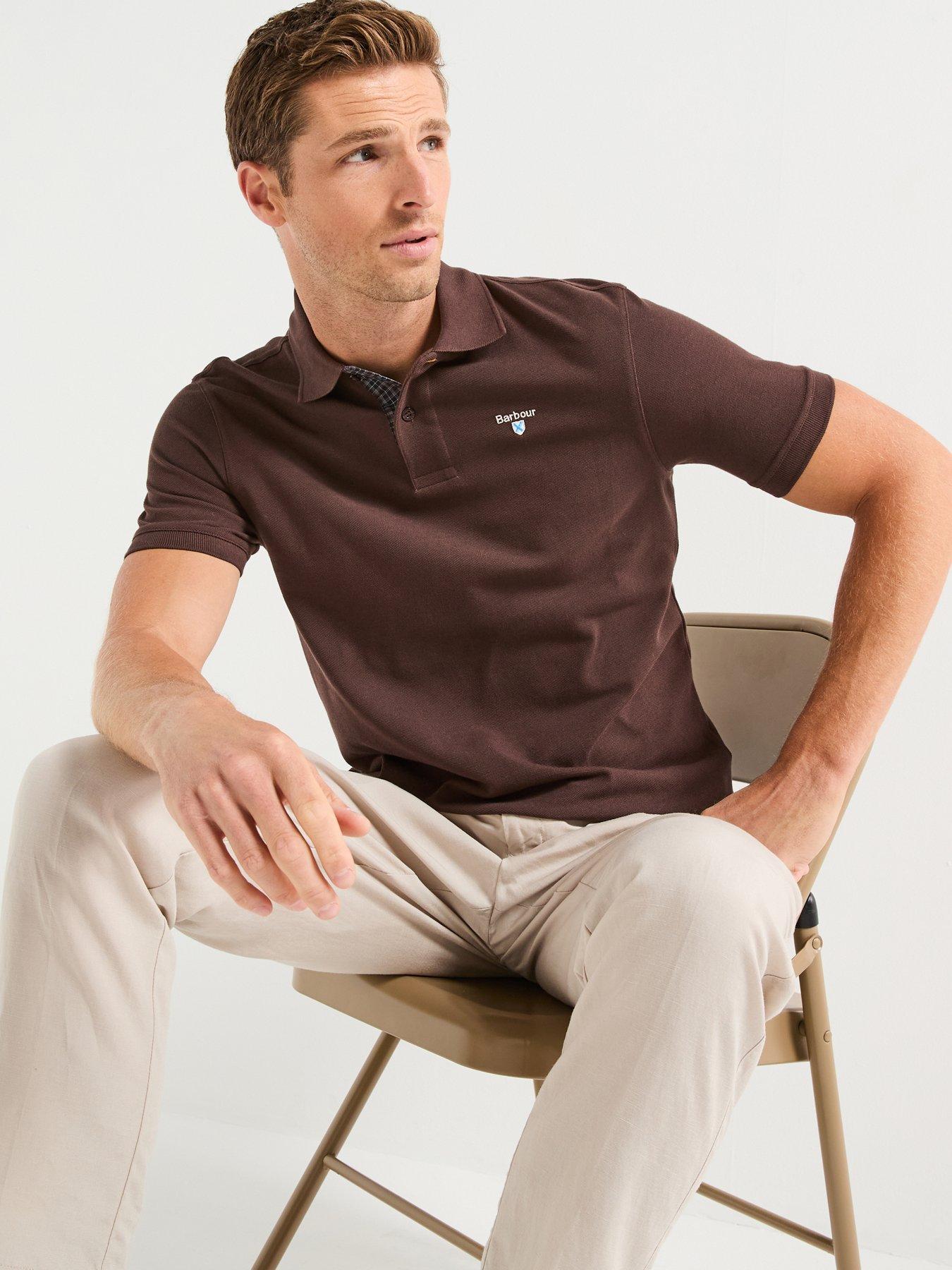 barbour-tartan-pique-short-sleeve-polo-shirt-brown