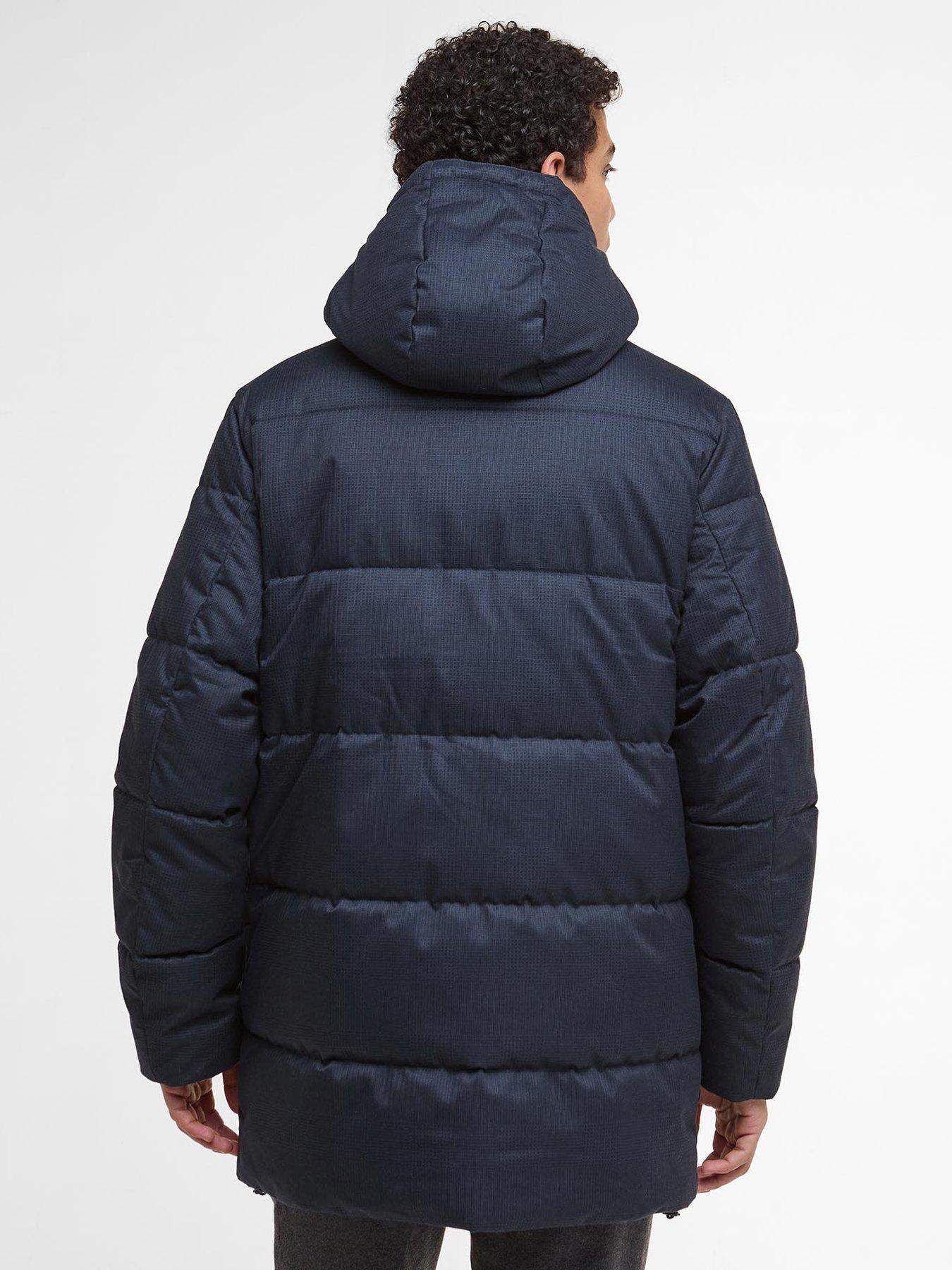 Image 2 of 6 of Barbour Winter Beaufort Waterproof Parka Coat- Navy