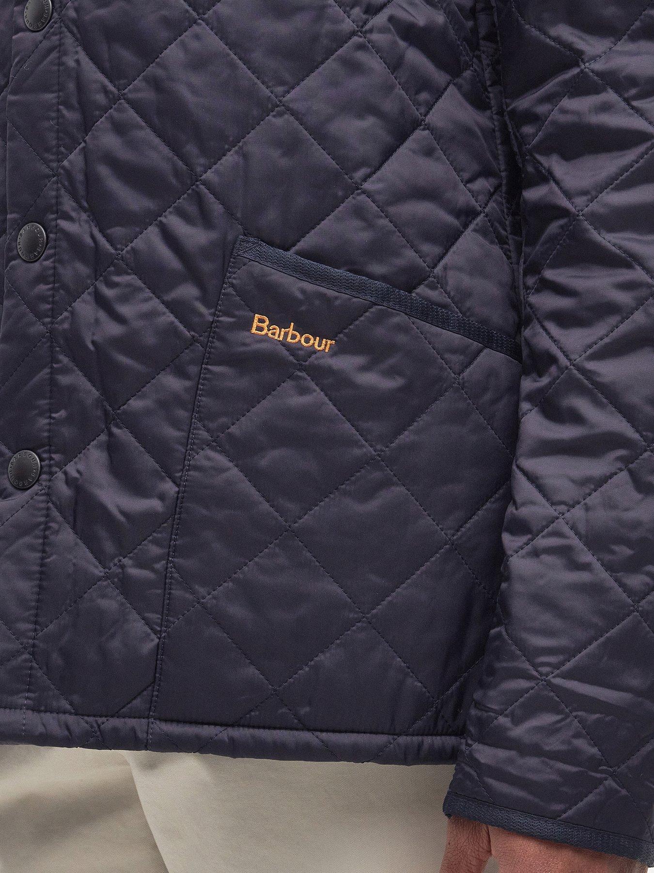 Image 4 of 5 of Barbour Liddesdale Quilted Jacket - Navy
