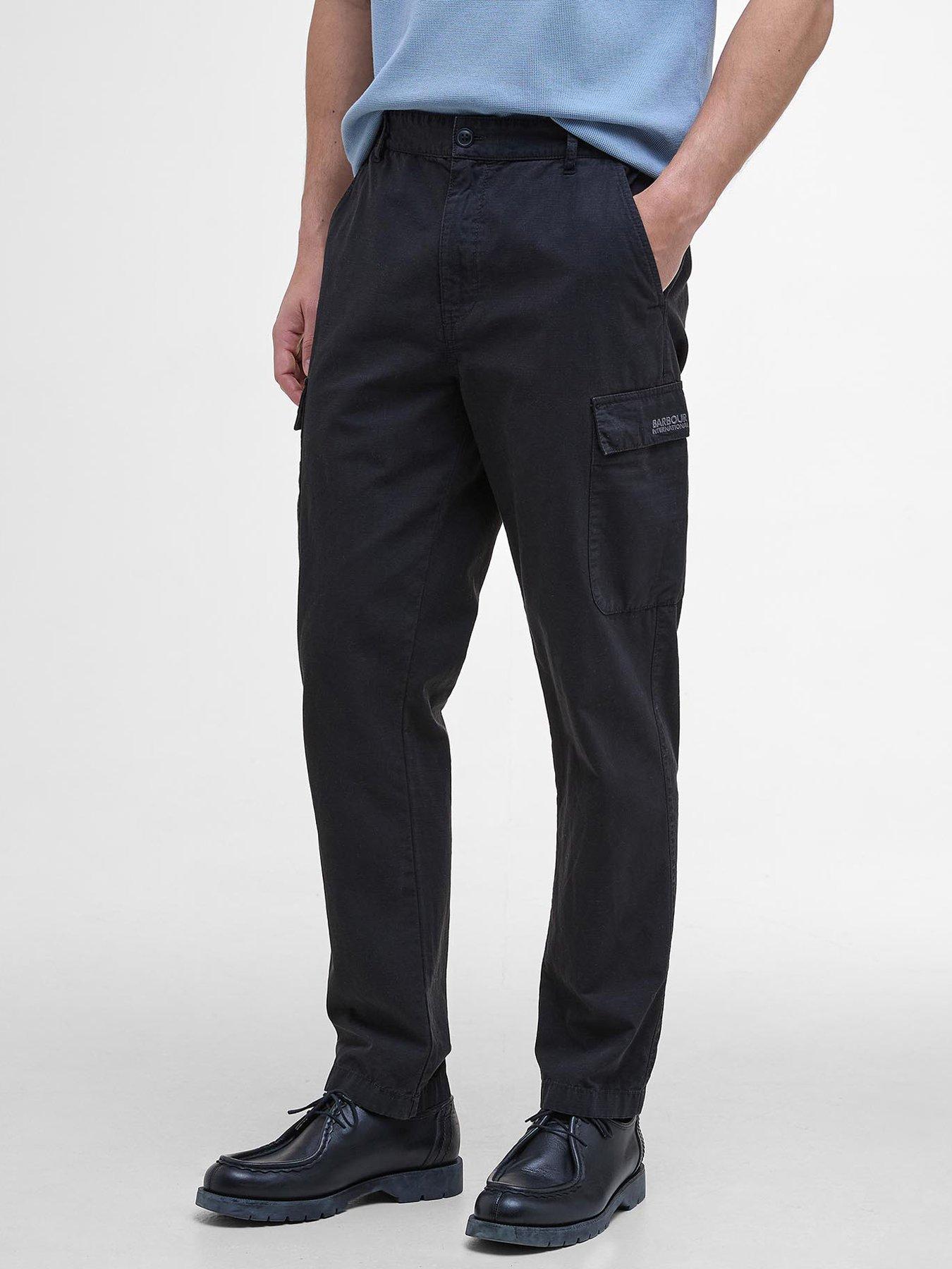 barbour-international-ripstop-cargo-trousers-dark-green