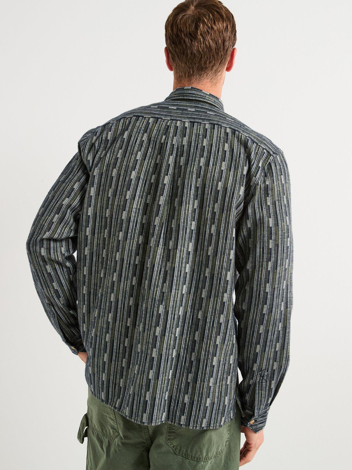 barbour-alston-relaxed-fit-jacquard-shirt-navystillFront