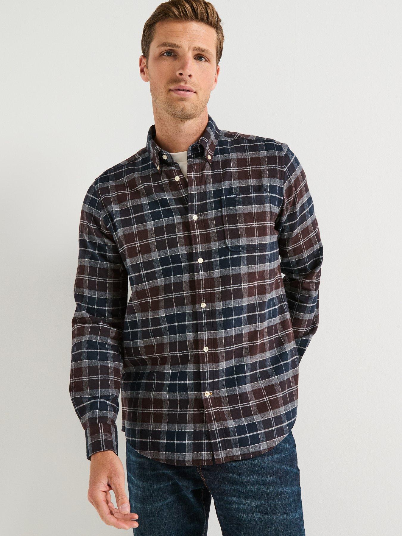 barbour-kyeloch-tailored-fit-tartan-shirt-black