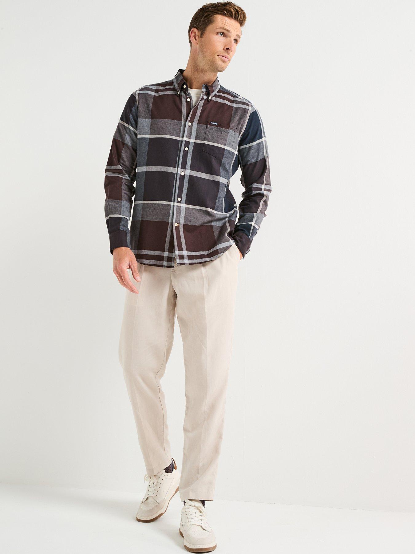 barbour-dunoon-long-sleeve-check-tailored-fit-shirt--blackback