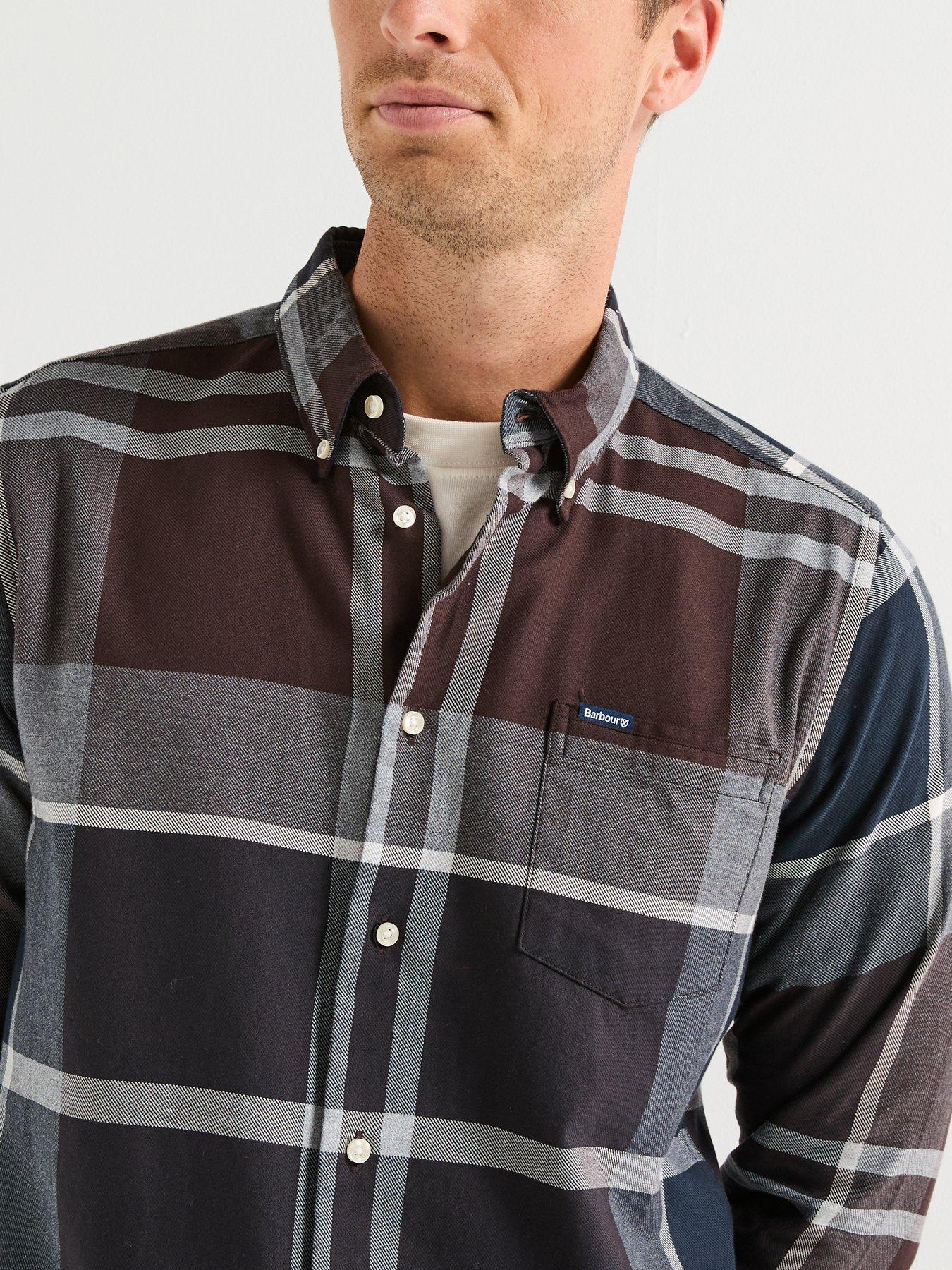 barbour-dunoon-long-sleeve-check-tailored-fit-shirt--blackoutfit