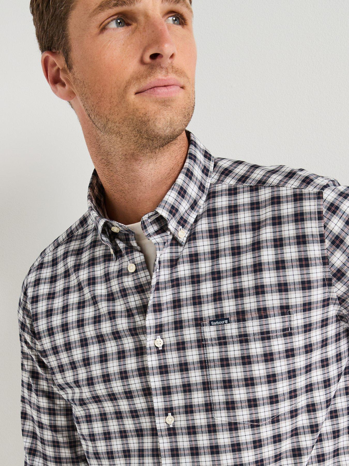 barbour-lomond-long-sleeve-tailored-fit-tartan-shirt--black