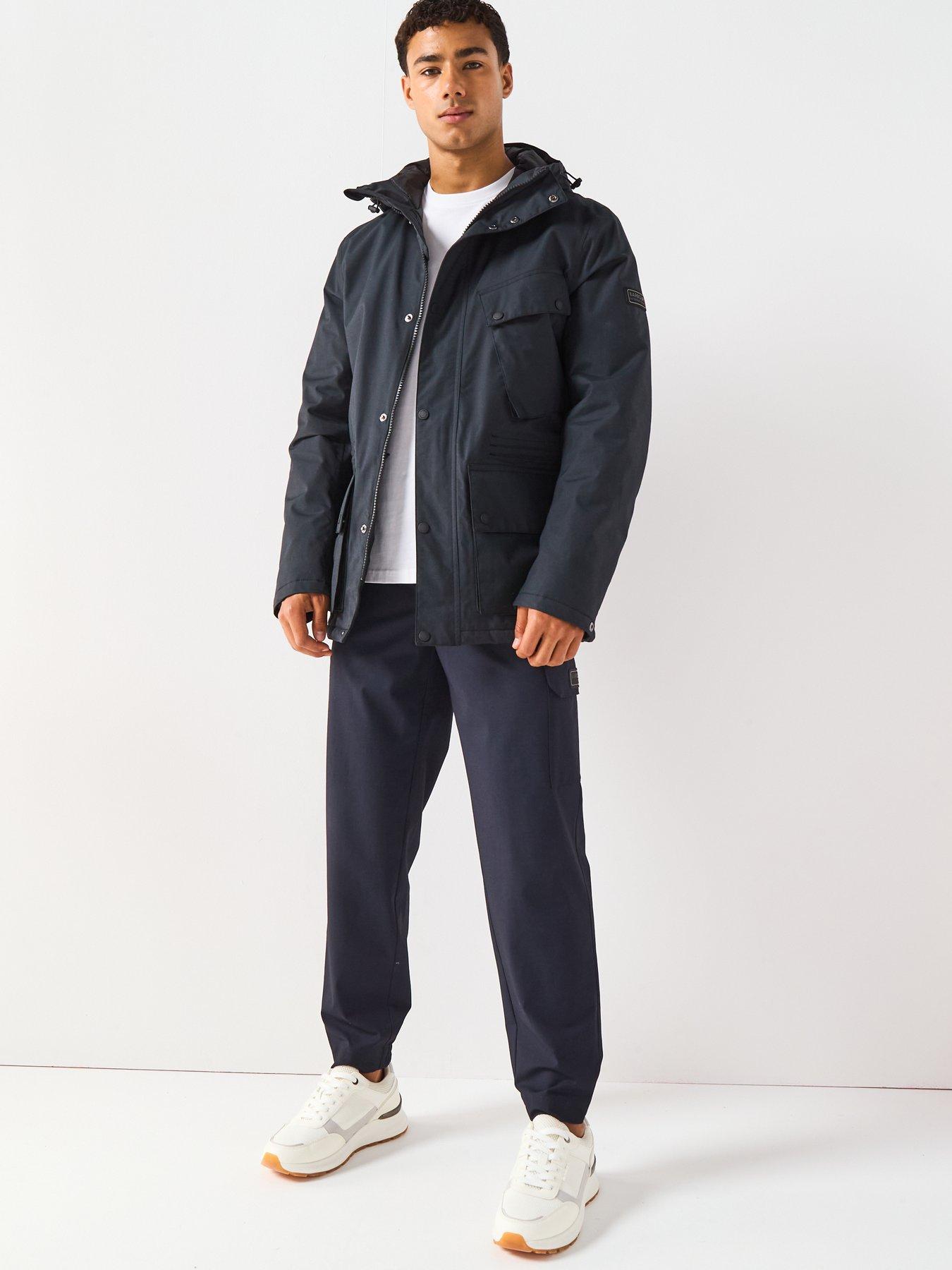 Image 4 of 6 of Barbour International International Endley Waterproof - Black