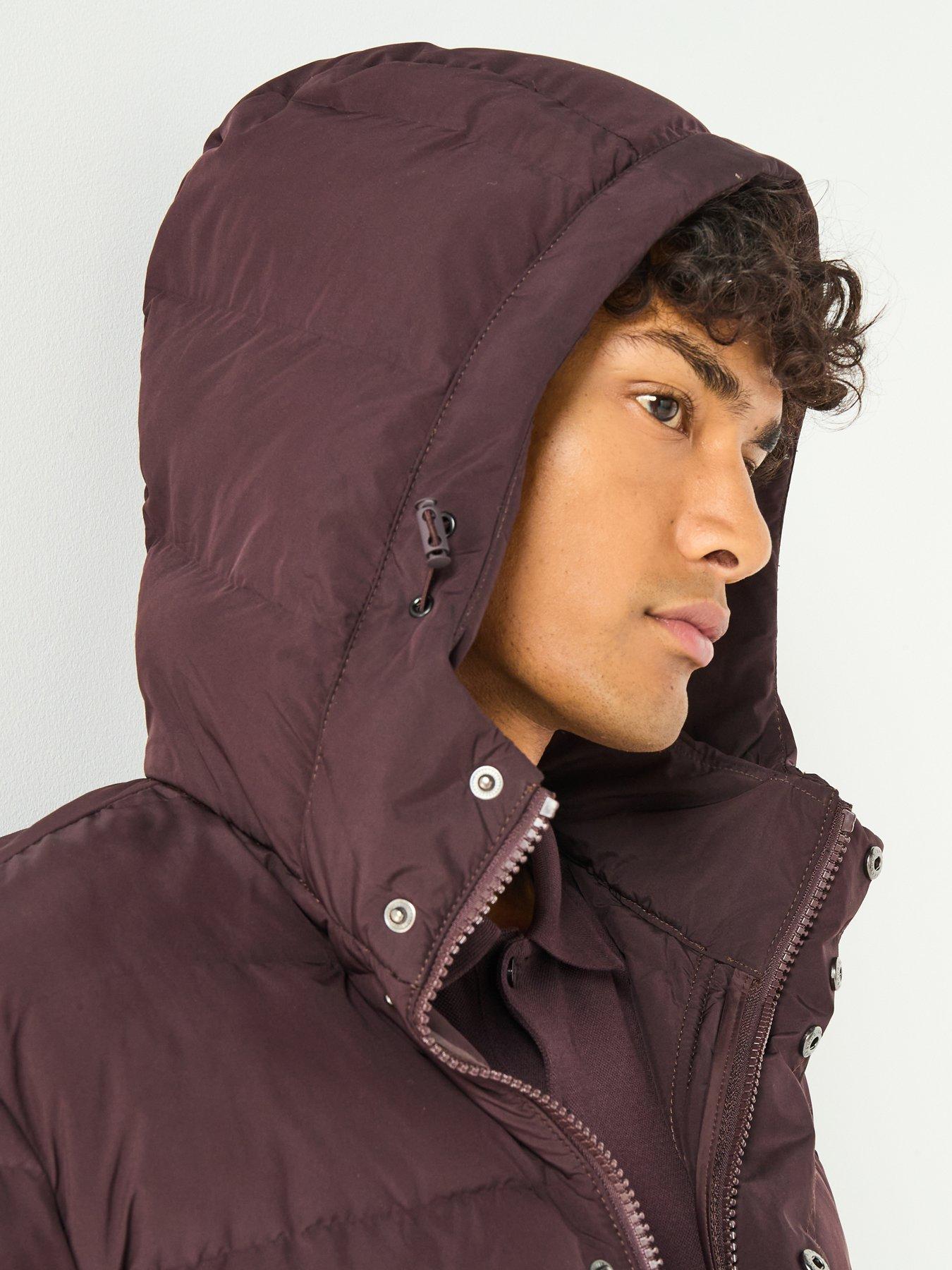 Image 5 of 6 of Barbour International Daleson Padded Jacket- Dark Red