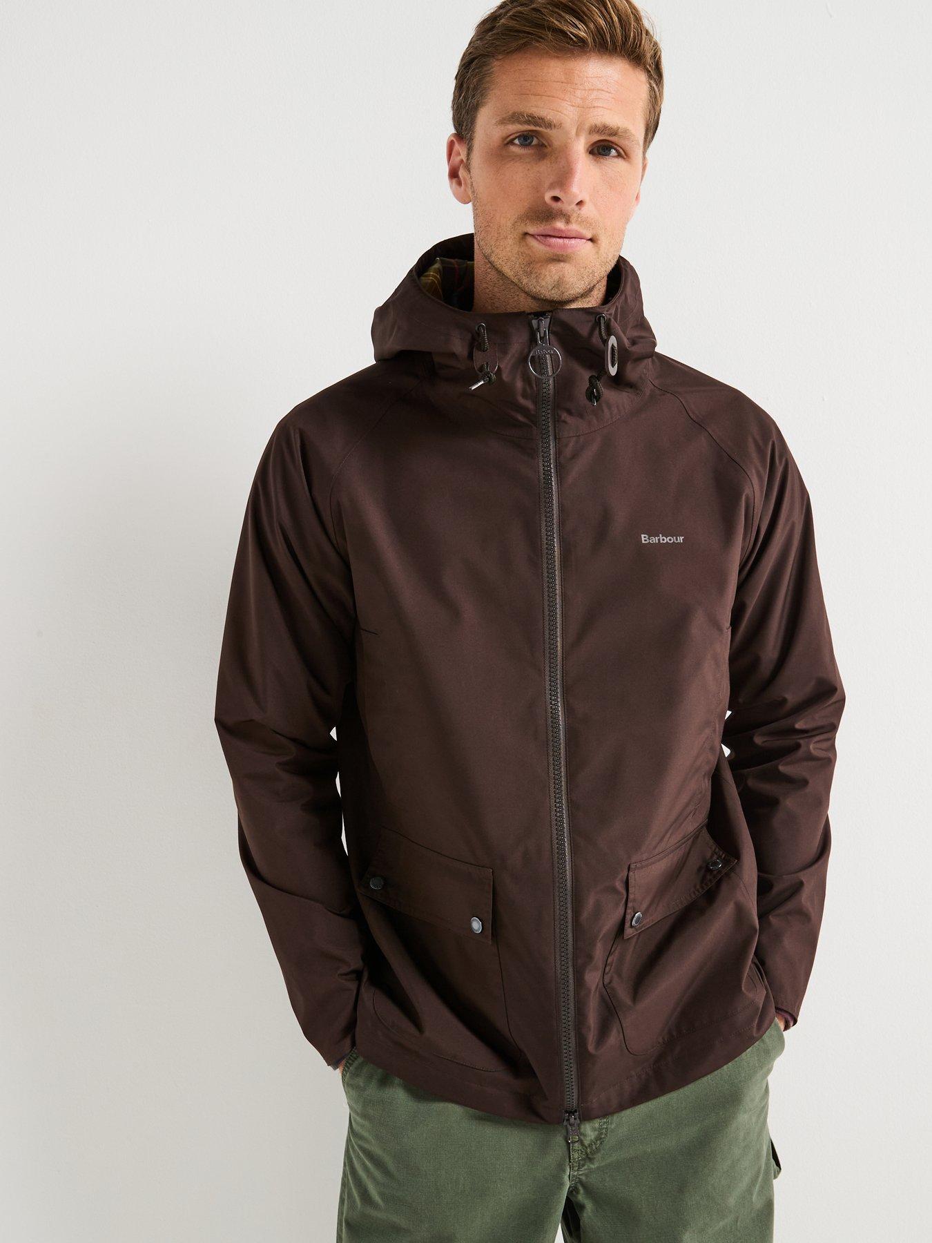 Image 6 of 6 of Barbour Barbour Domus Hooded Waterproof Jacket - Brown