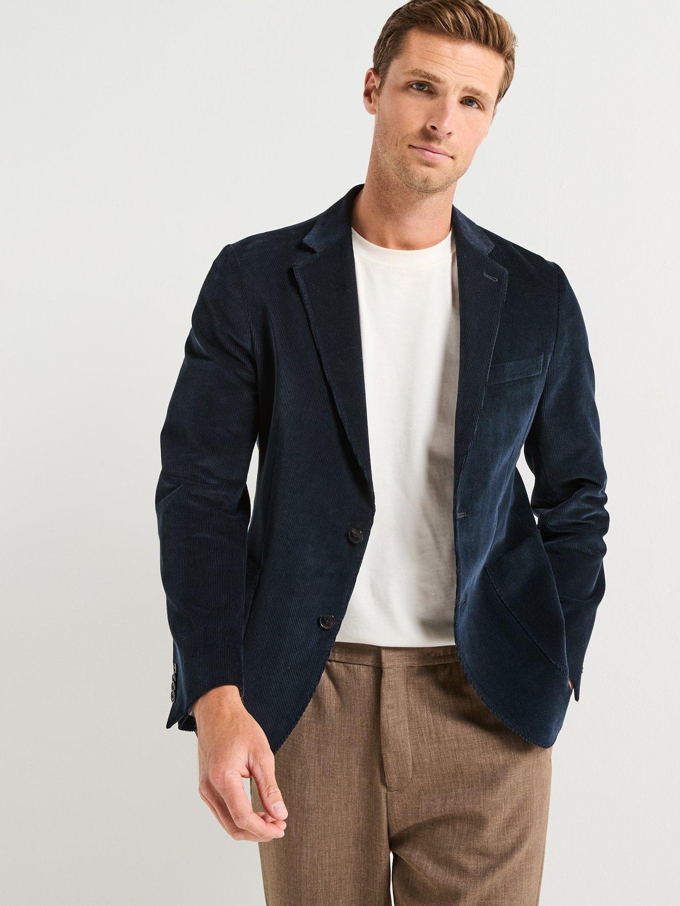 barbour-wallington-single-breasted-cord-blazer-navyfront