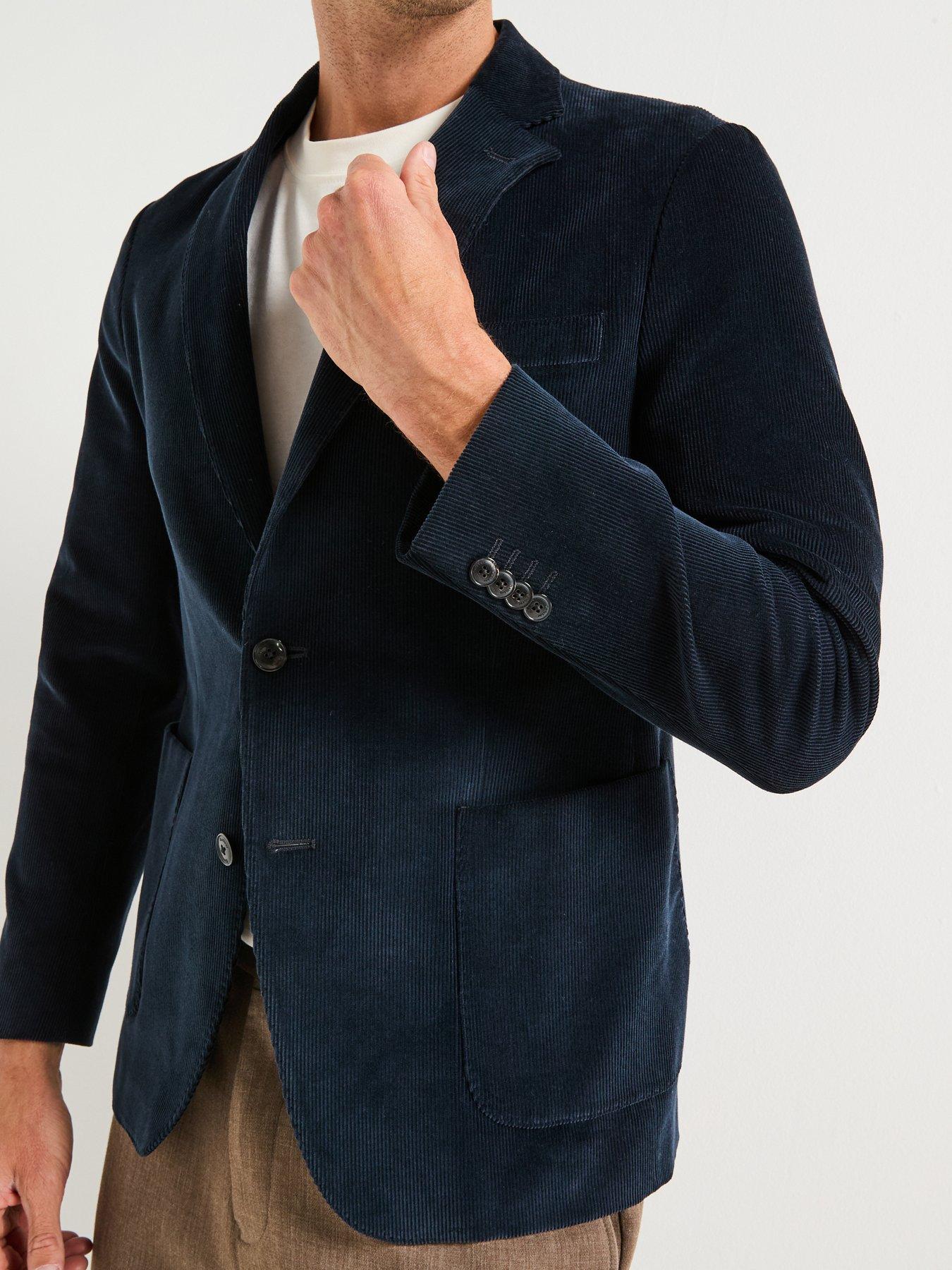 barbour-wallington-single-breasted-cord-blazer-navyoutfit