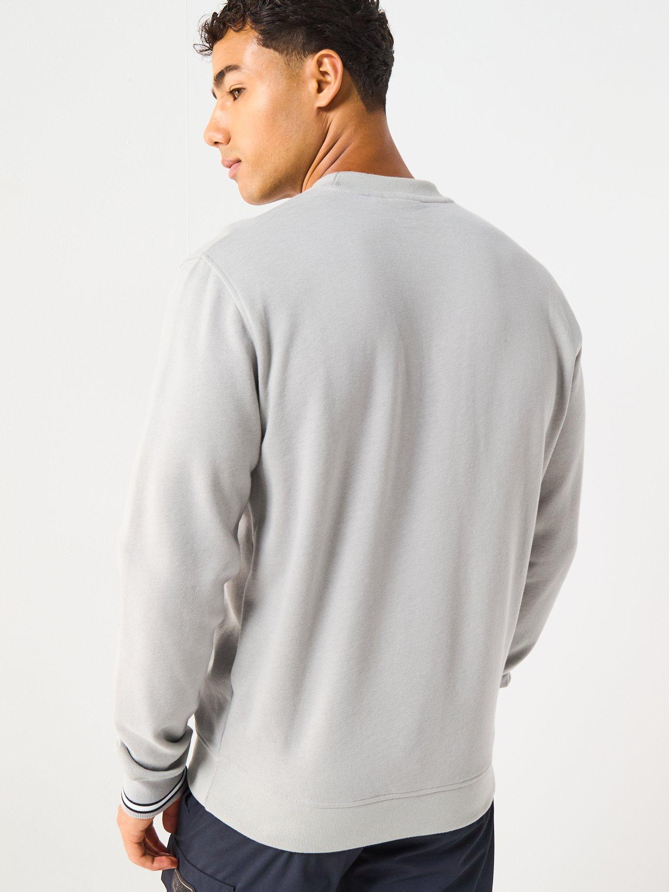 Image 2 of 6 of Barbour International Stelar Crew Sweat Top - Grey