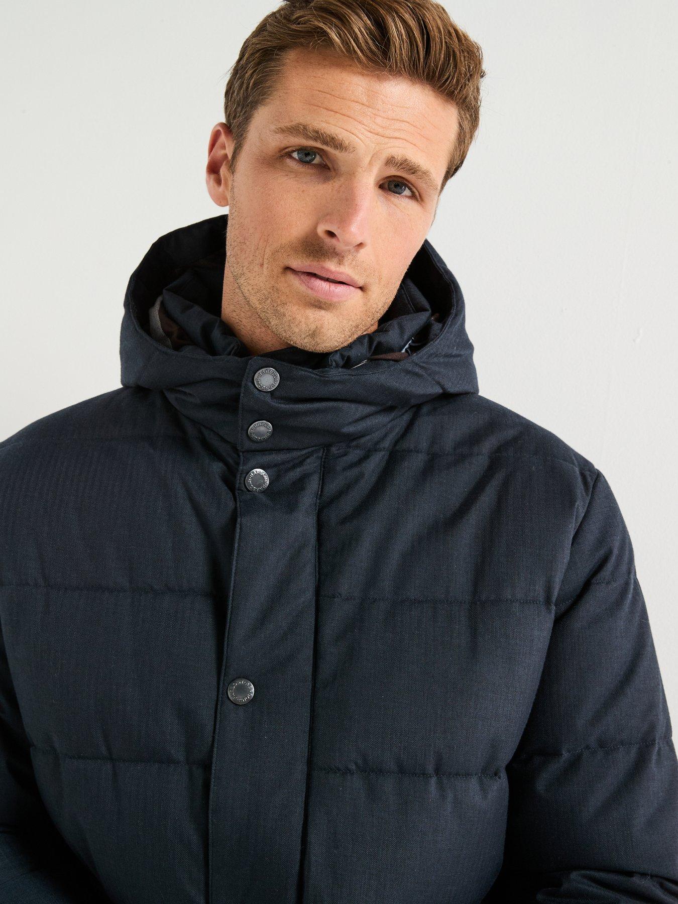Image 4 of 6 of Barbour Brampton Puffer Jacket- Navy