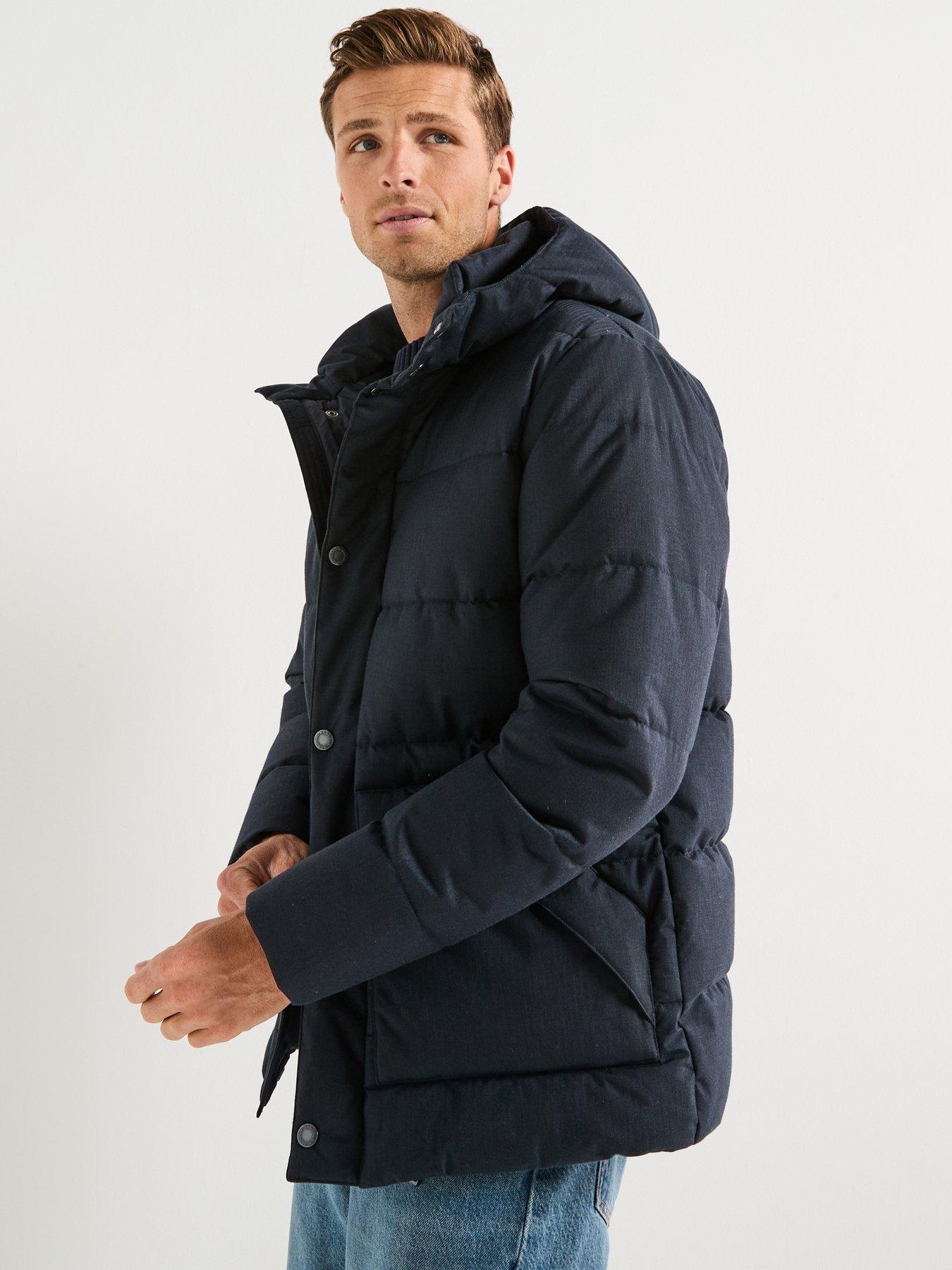 Image 5 of 6 of Barbour Brampton Puffer Jacket- Navy
