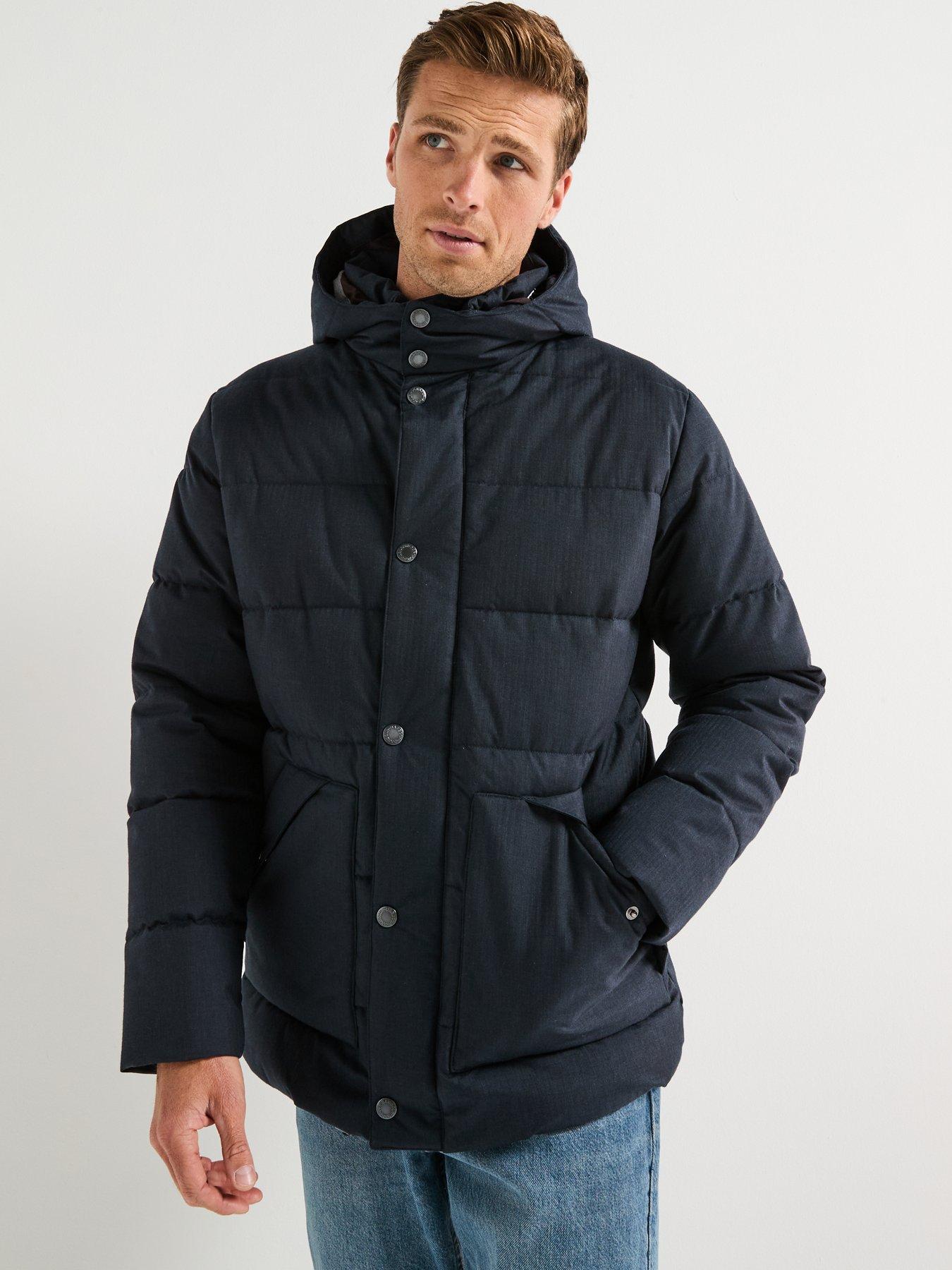 Image 6 of 6 of Barbour Brampton Puffer Jacket- Navy