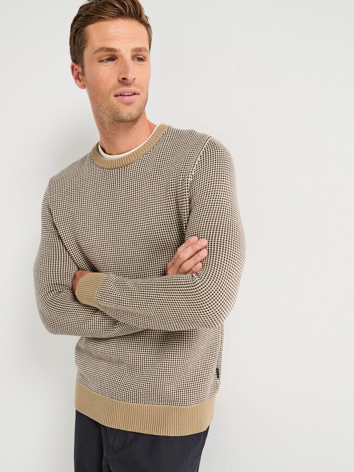 barbour-wells-textured-crew-knitted-jumper--light-brown