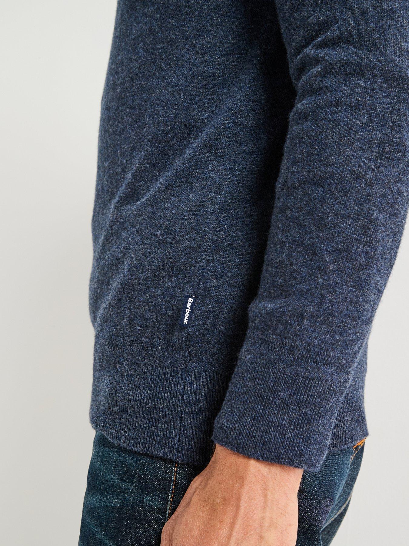 barbour-waterbury-cashmere-blend-crew-knitted-jumper-navyoutfit