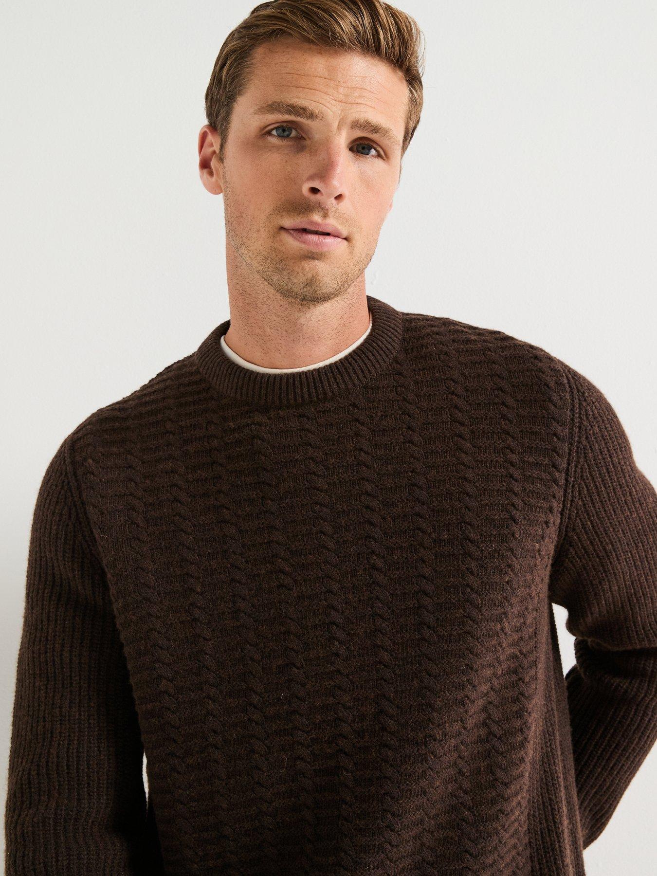 barbour-cleveland-textured-crew-knitted-jumper-browndetail