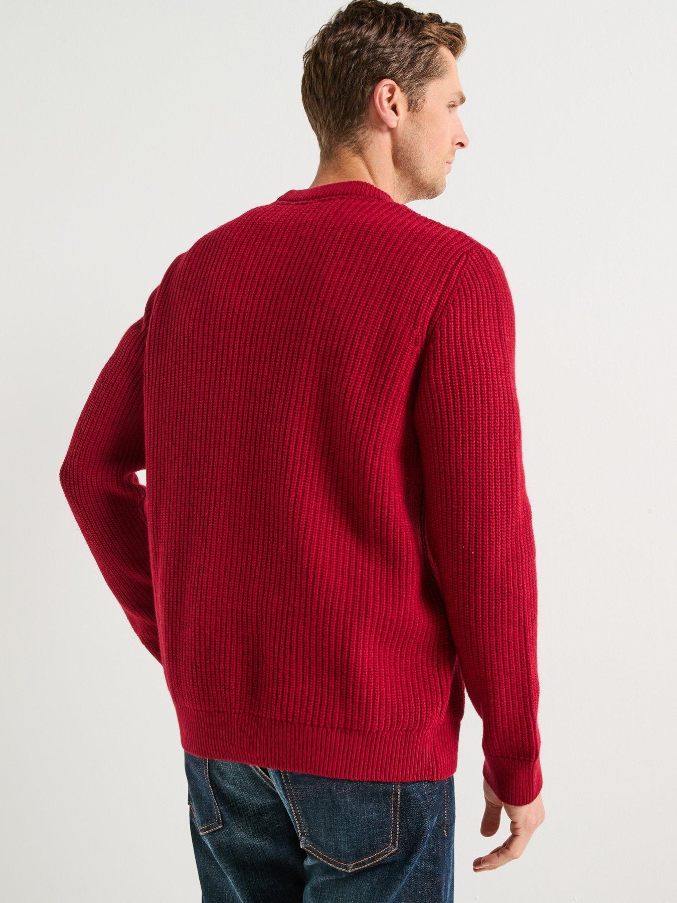 barbour-cleveland-textured-crew-knitted-jumper--dark-redstillFront