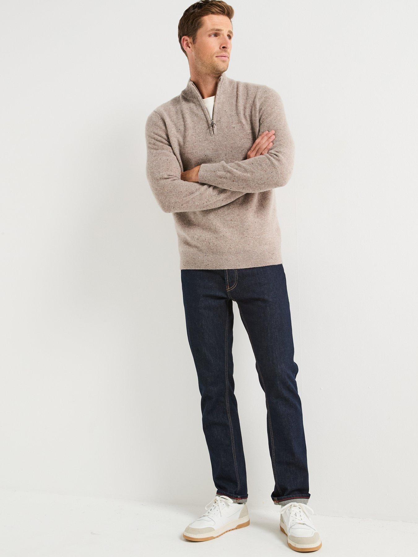 barbour-tainsbury-fleck-half-zip-knitted-jumper--stonewashback