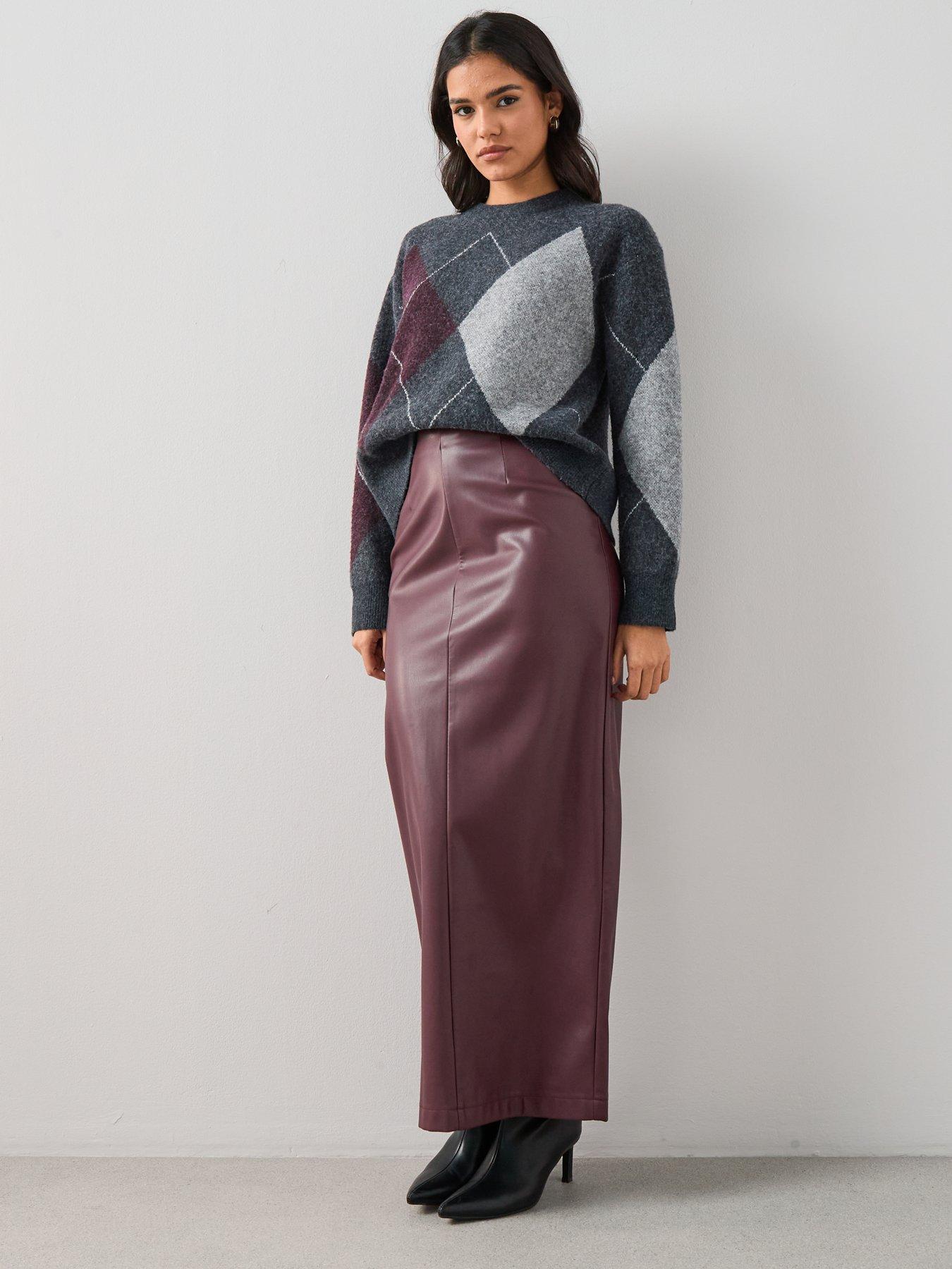 the-very-collection-maxi-skirt-maroon