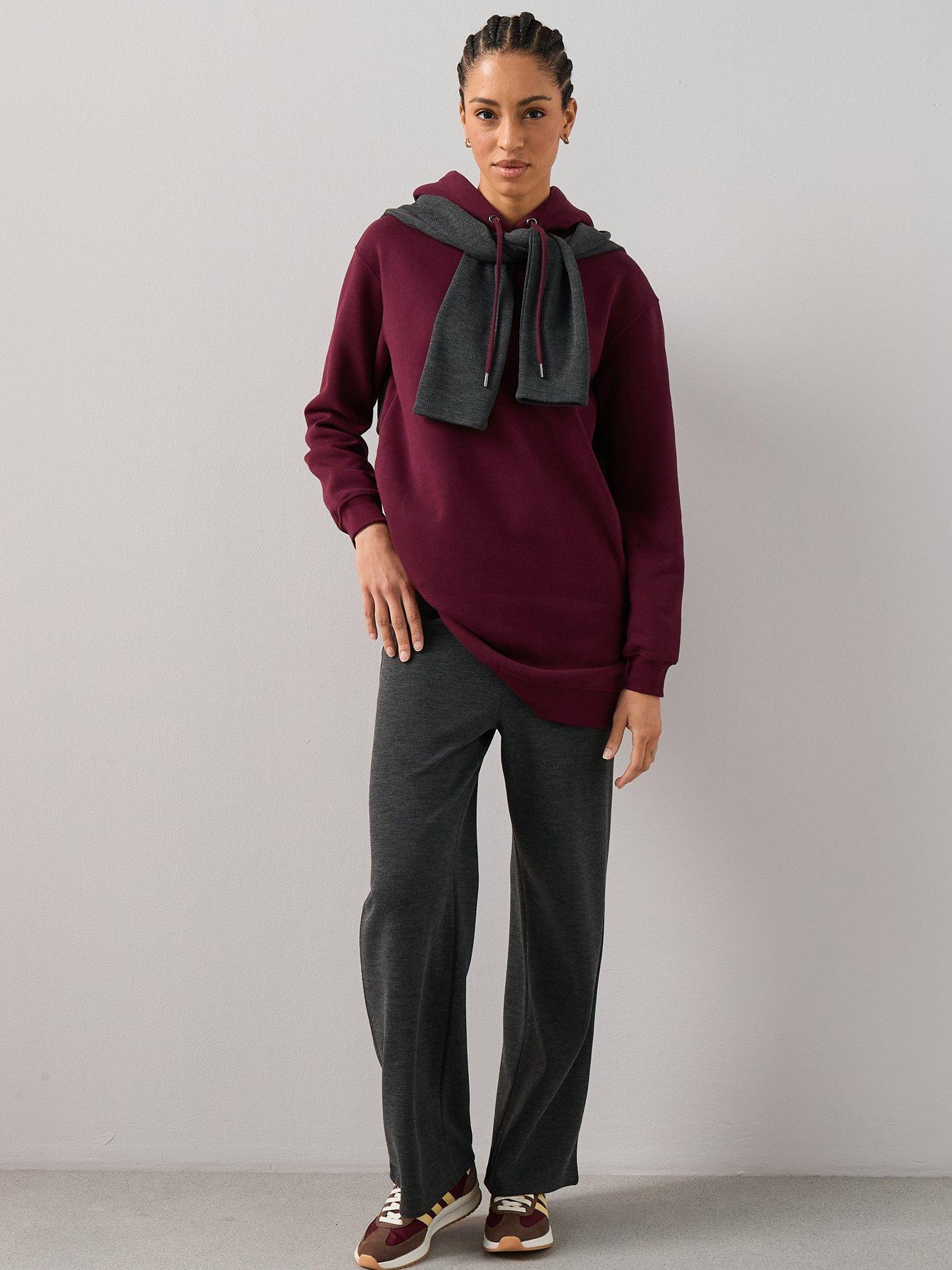 the-very-collection-hoodie-with-side-splits-purpleback