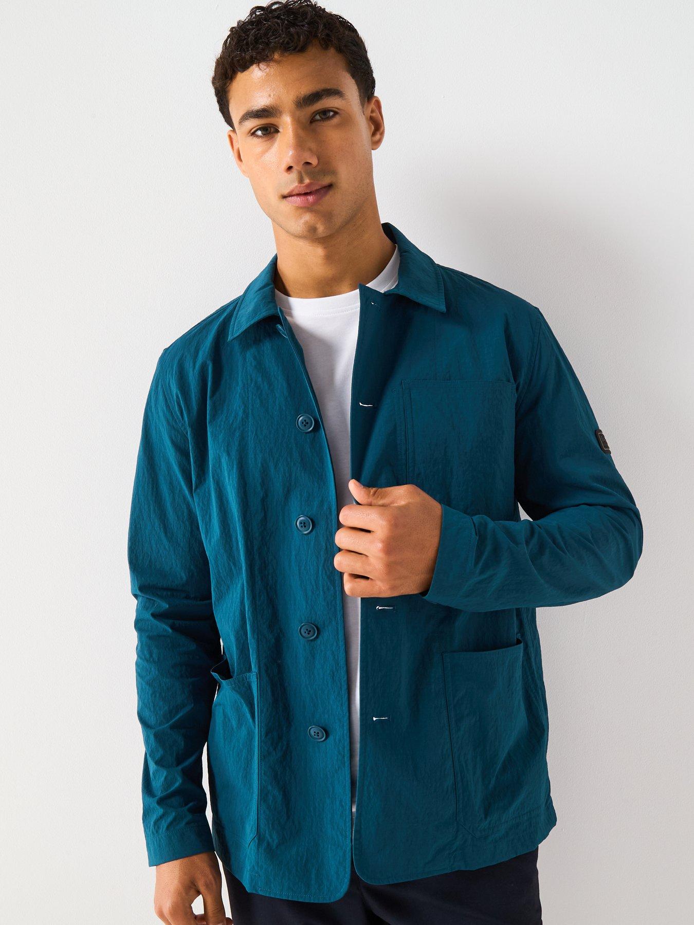 barbour-international-douglas-nylon-overshirt--dark-greendetail