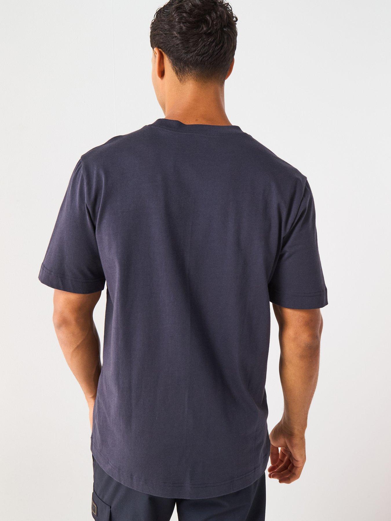 barbour-international-loop-graphic-t-shirt--navystillFront